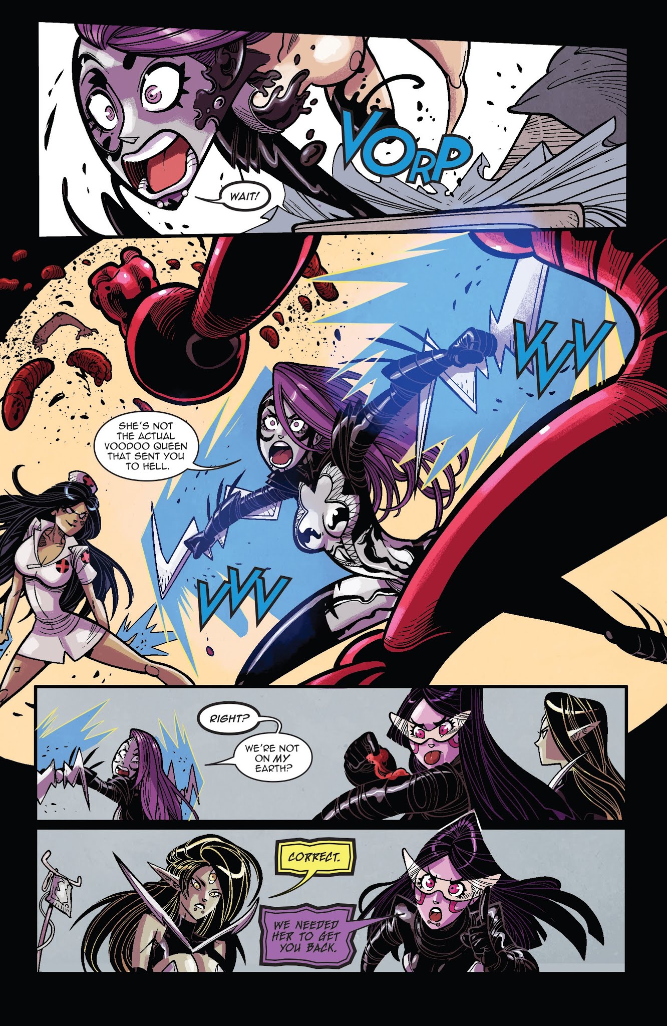 Read online Vampblade Season 3 comic -  Issue #9 - 8