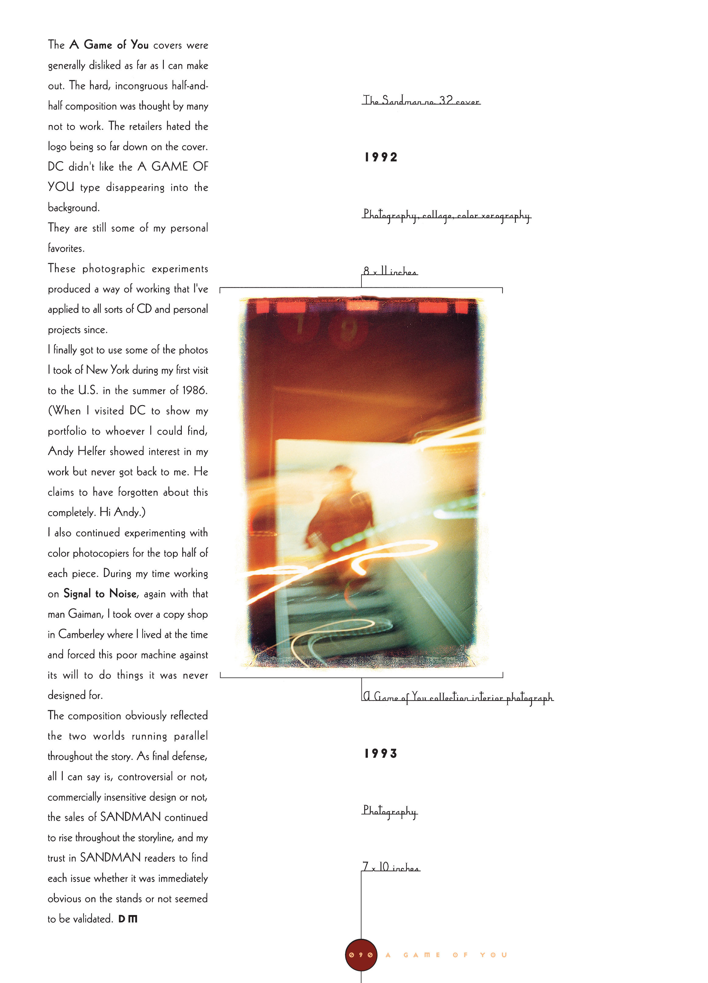 Read online Dust Covers: The Collected Sandman Covers, 1989-1997 comic -  Issue # TPB (Part 1) - 89