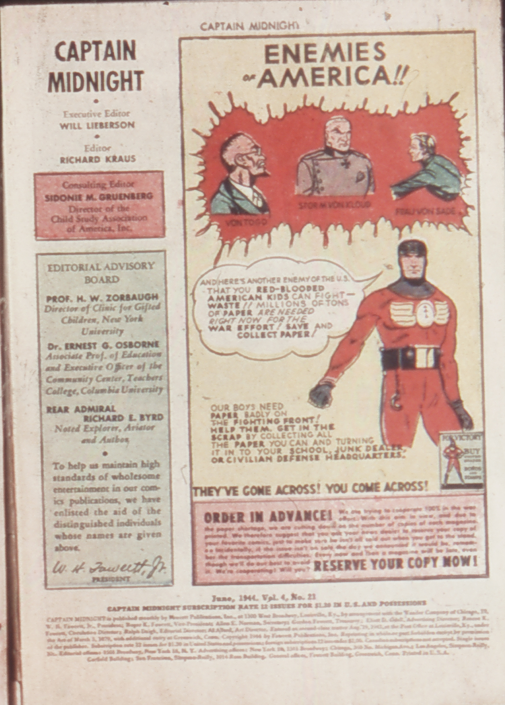 Read online Captain Midnight (1942) comic -  Issue #21 - 3