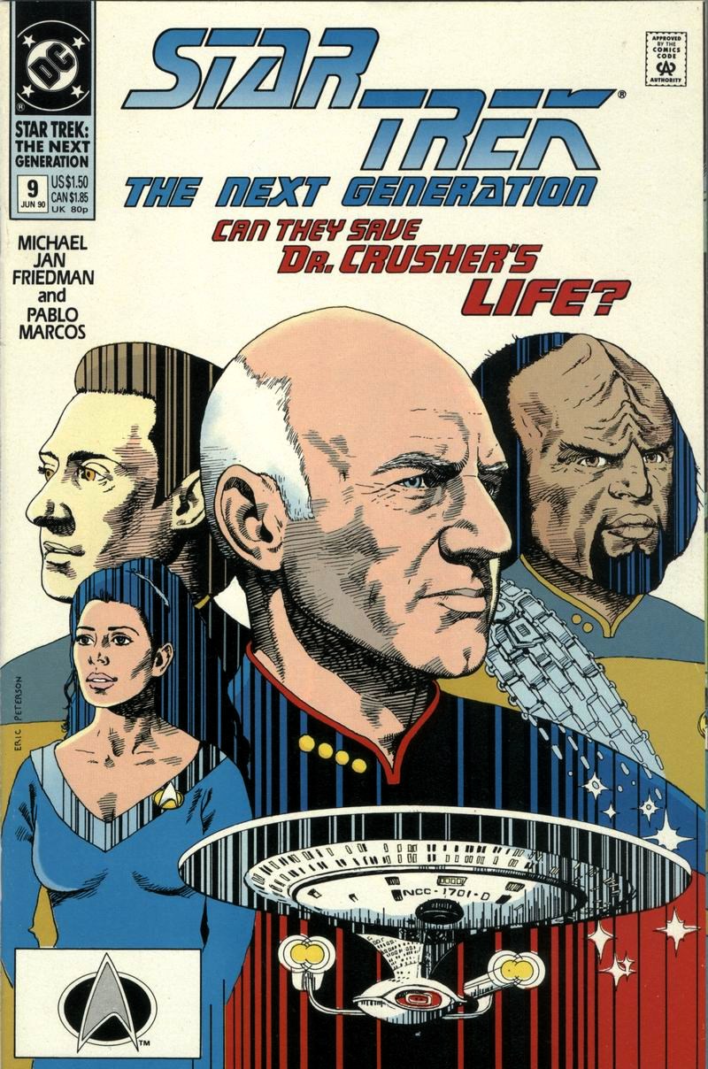 Read online Star Trek: The Next Generation (1989) comic -  Issue #9 - 1