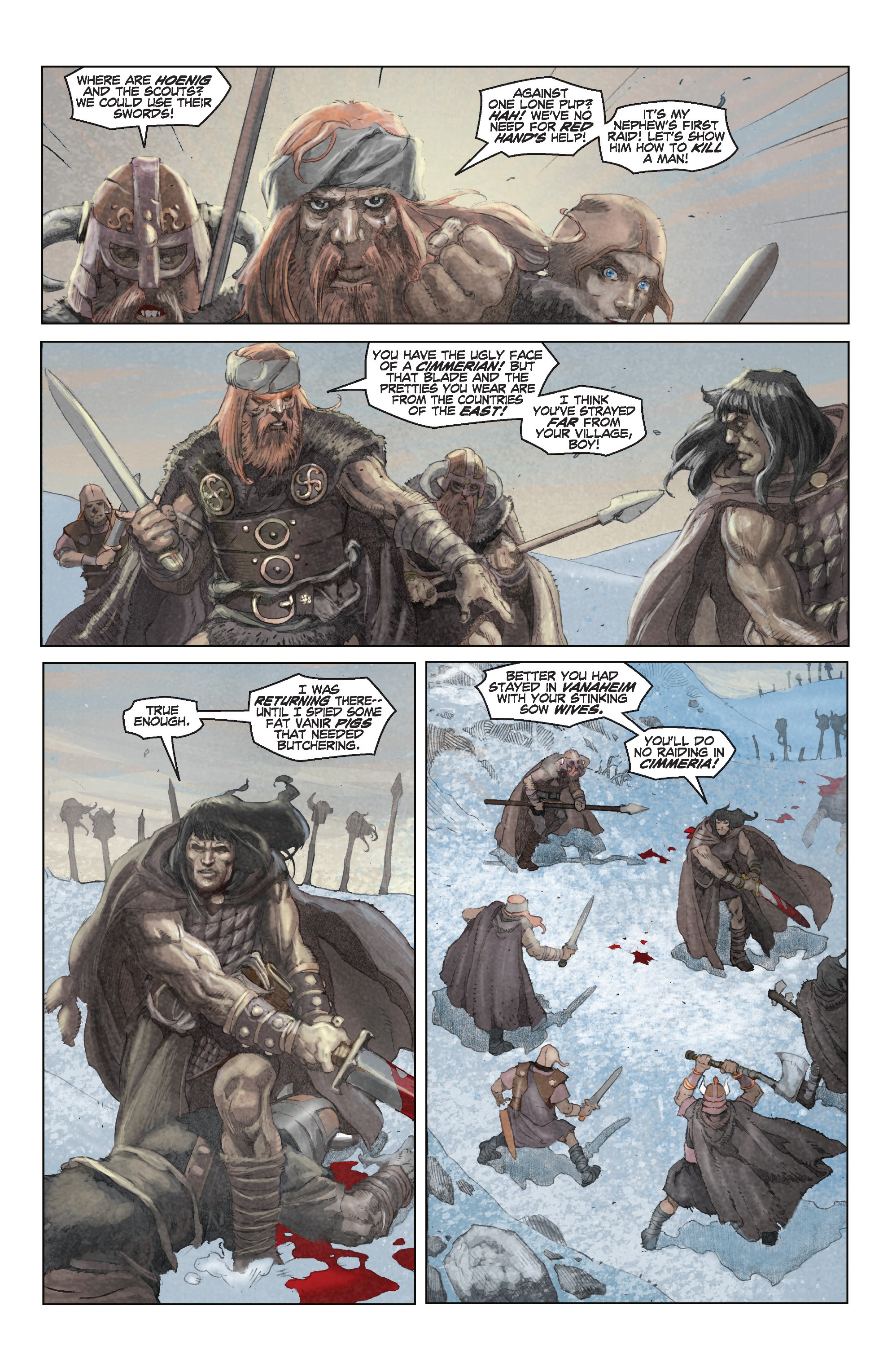 Read online Conan Chronicles Epic Collection comic -  Issue # TPB Return to Cimmeria (Part 3) - 79