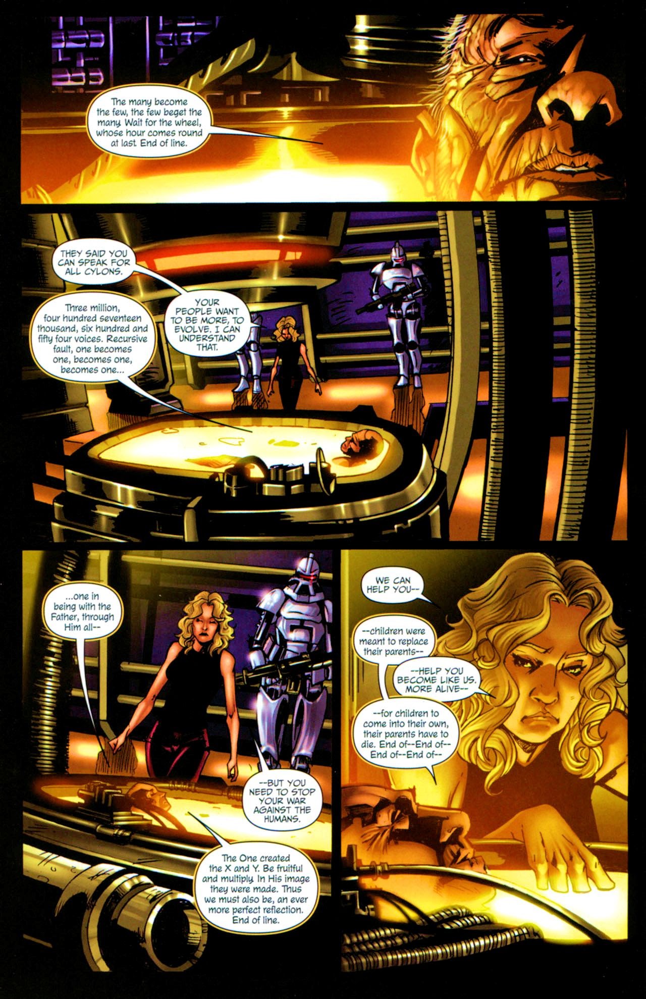 Read online Battlestar Galactica: The Final Five comic -  Issue #4 - 15