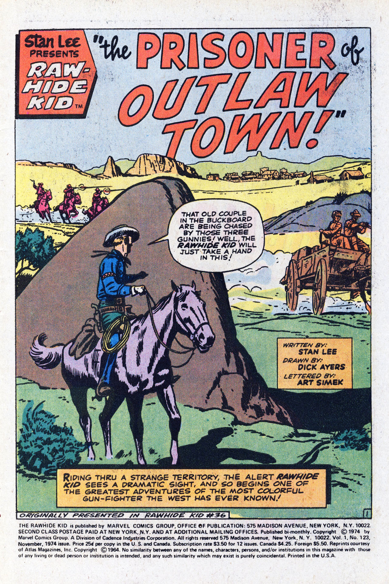 Read online The Rawhide Kid comic -  Issue #123 - 3