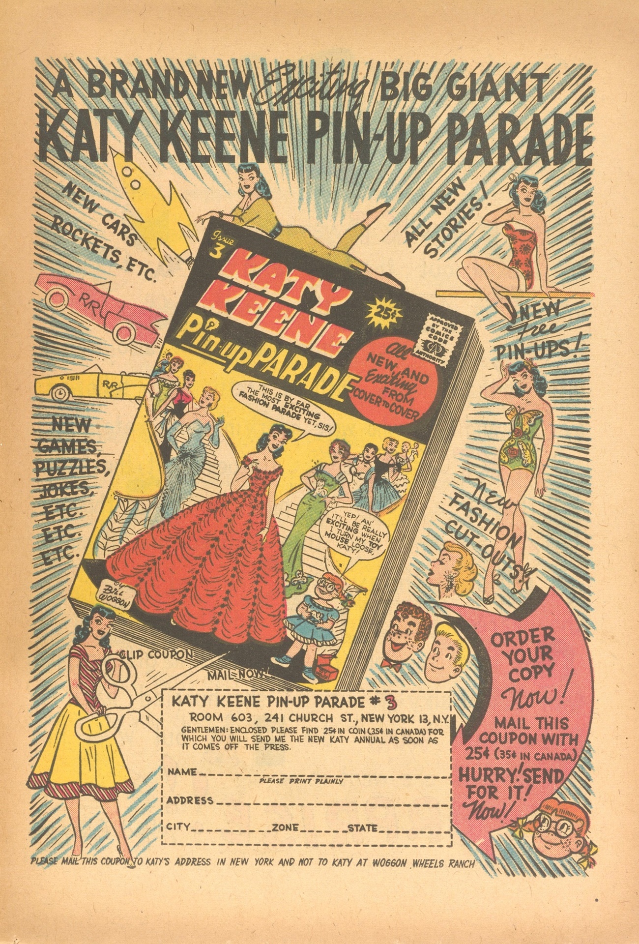 Read online Katy Keene (1949) comic -  Issue #32 - 25
