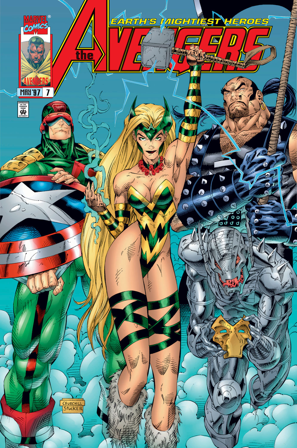Read online Avengers (1996) comic -  Issue #7 - 1