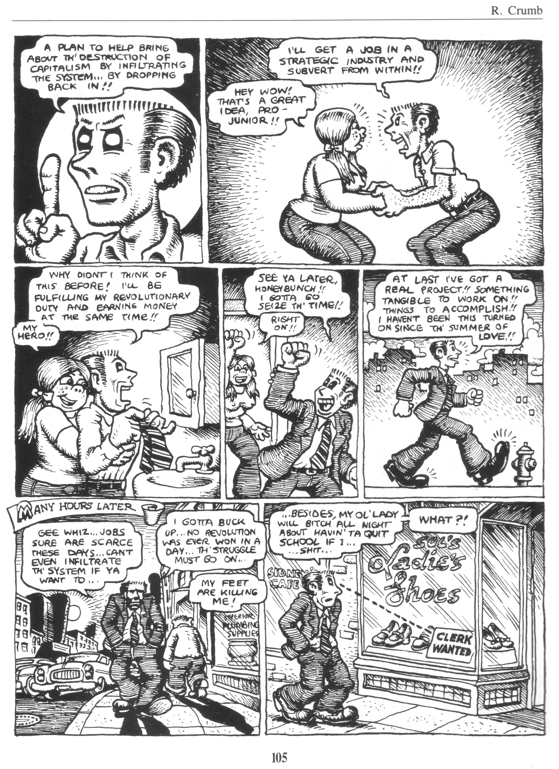 Read online The Complete Crumb Comics comic -  Issue # TPB 8 - 113