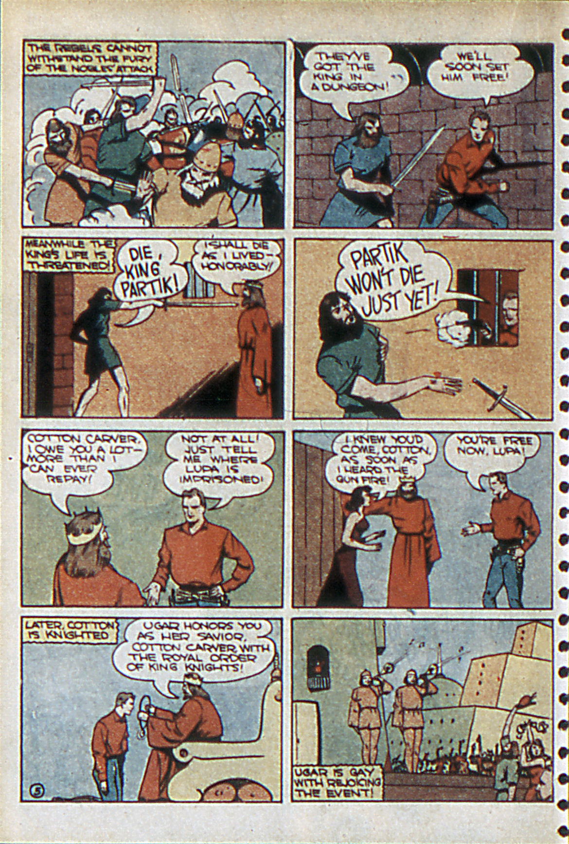 Read online Adventure Comics (1938) comic -  Issue #55 - 37