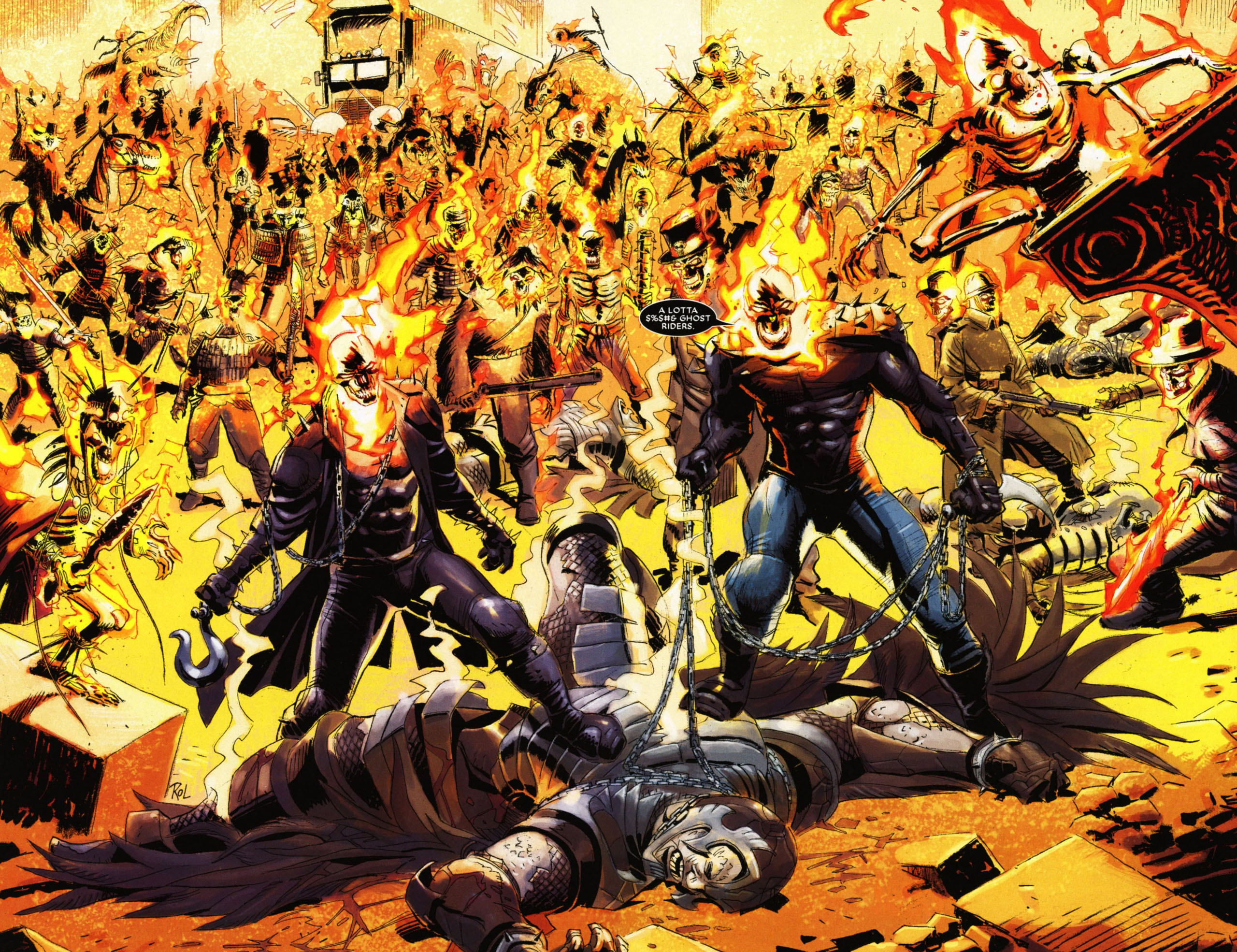 Read online Ghost Riders: Heaven's on Fire comic -  Issue #6 - 12