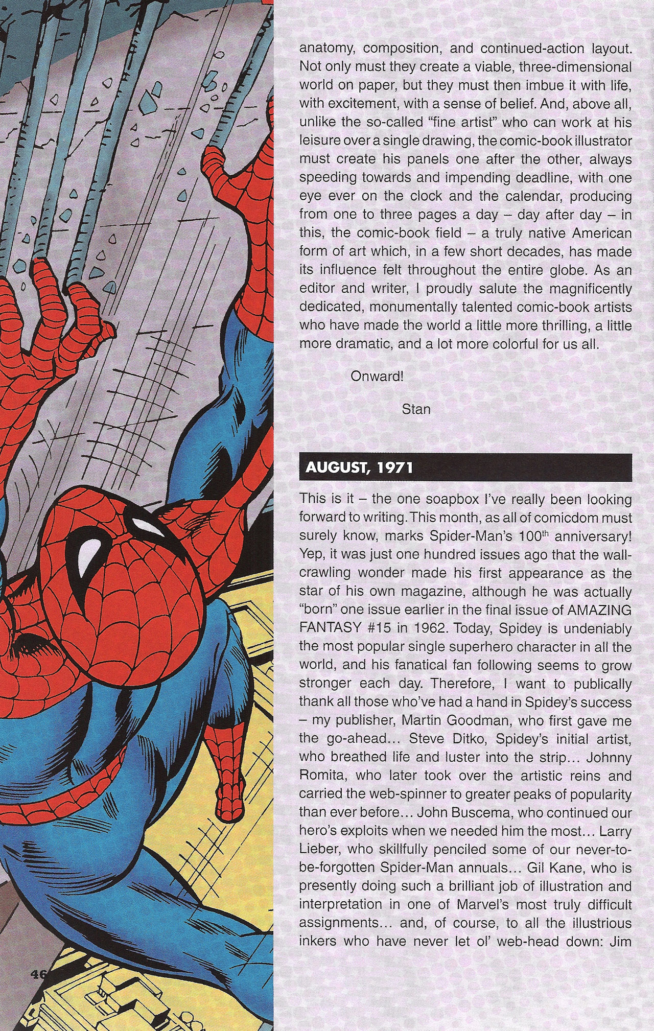 Read online Stan's Soapbox: The Collection comic -  Issue # TPB - 40