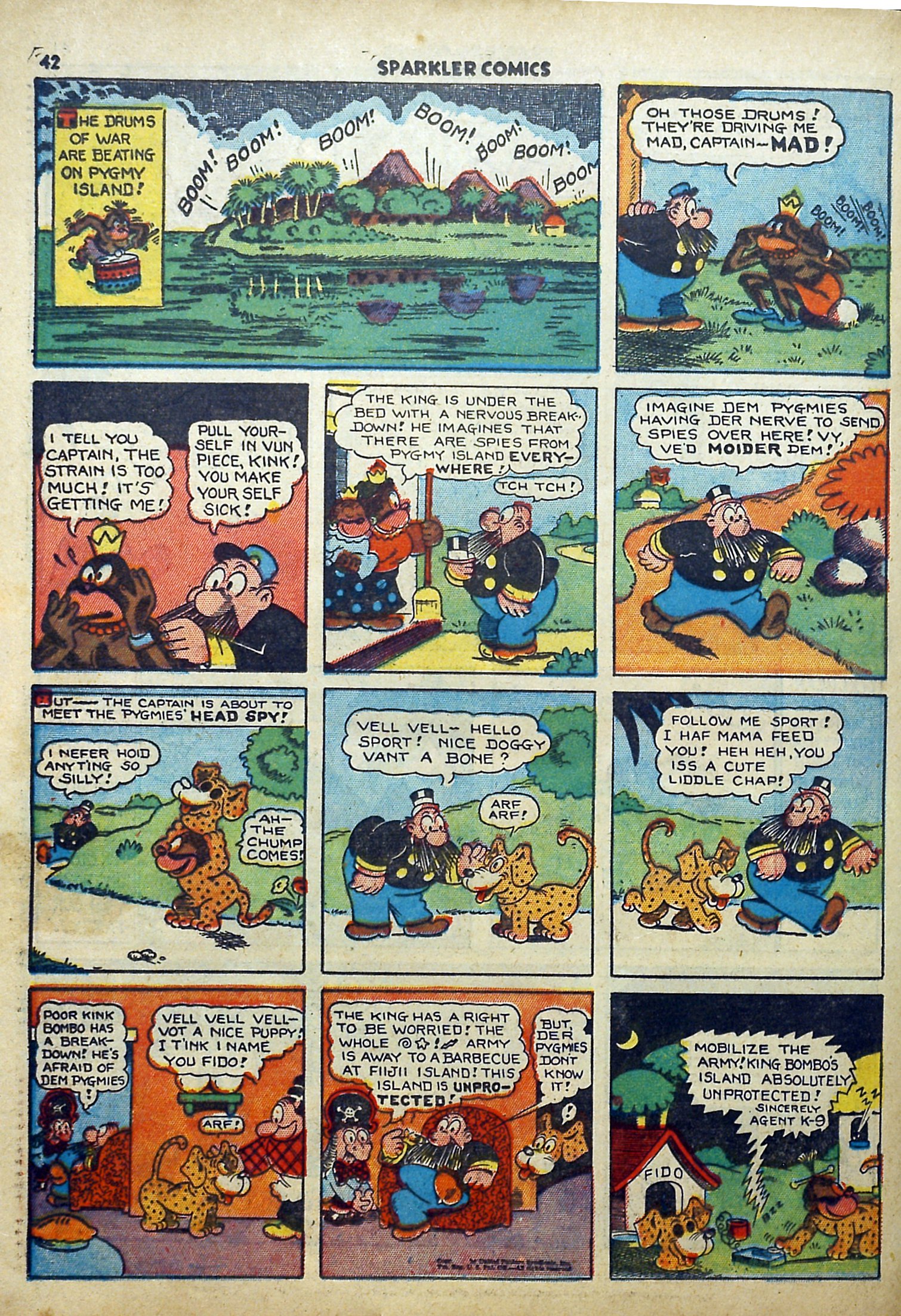 Read online Sparkler Comics comic -  Issue #2 - 38