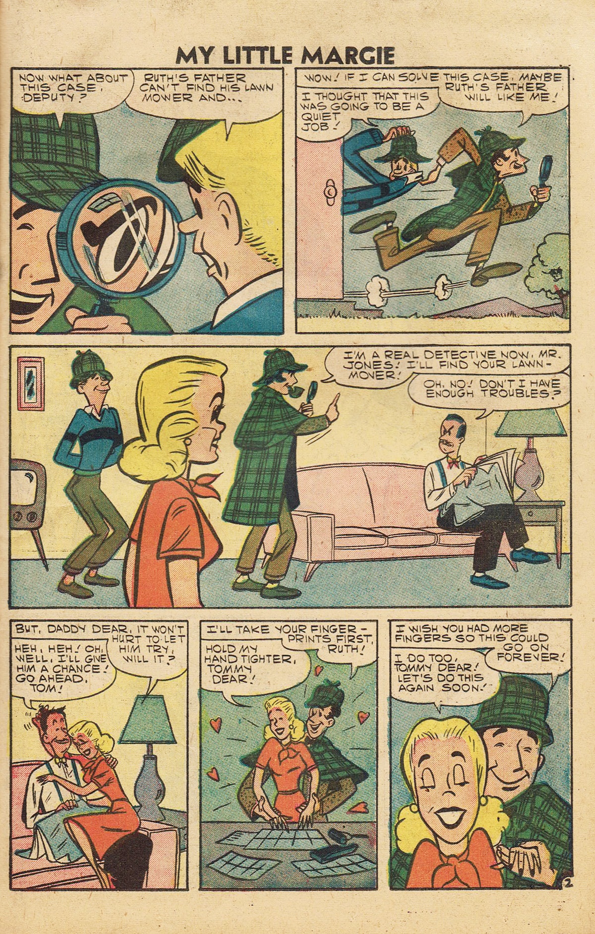 Read online My Little Margie (1954) comic -  Issue #20 - 20