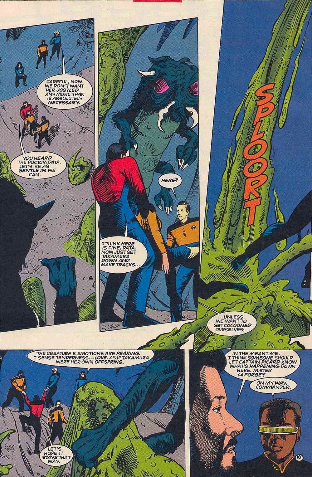 Read online Star Trek: The Next Generation (1989) comic -  Issue #61 - 18