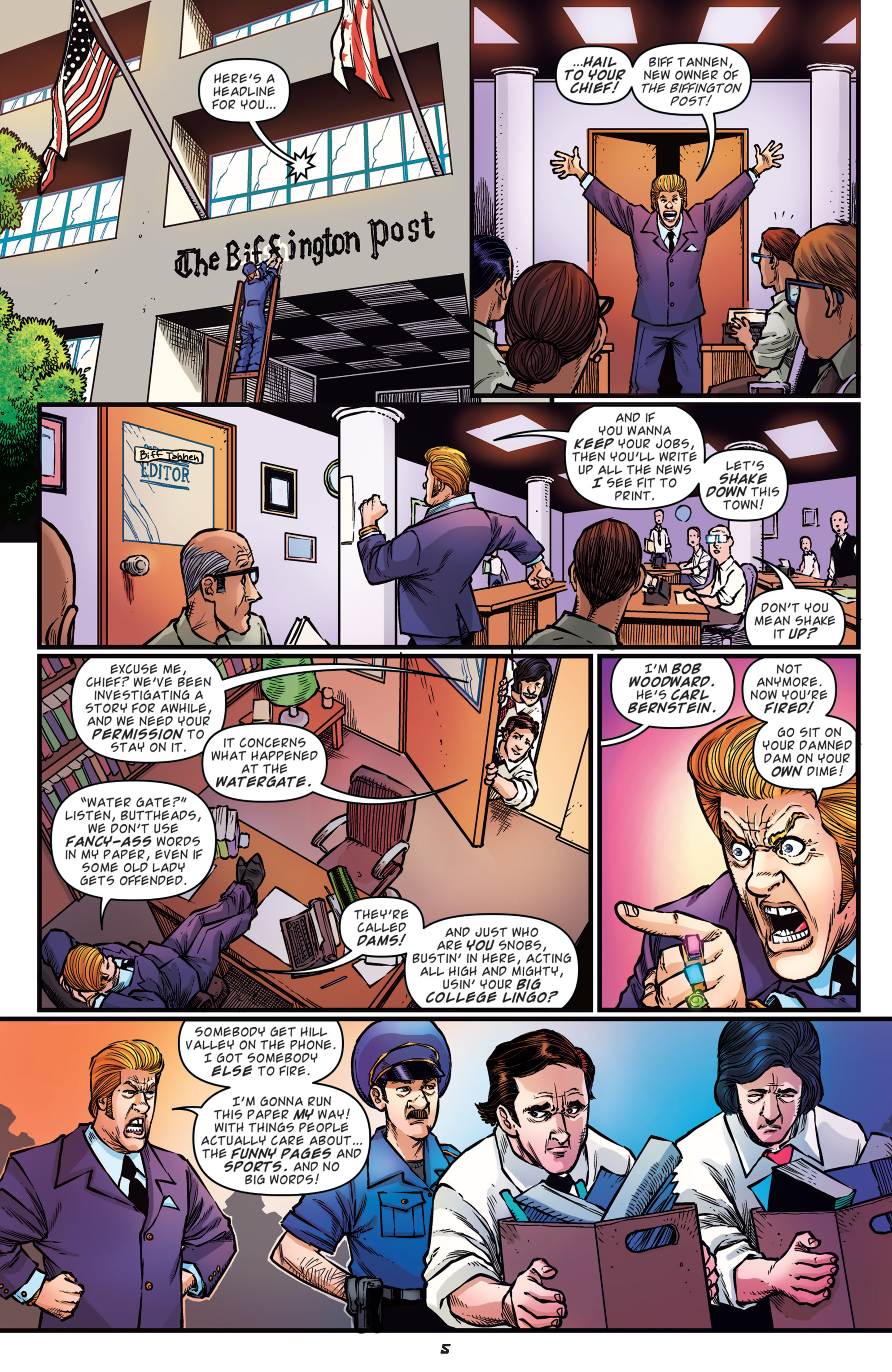 Read online Back to the Future: Biff to the Future comic -  Issue #4 - 7