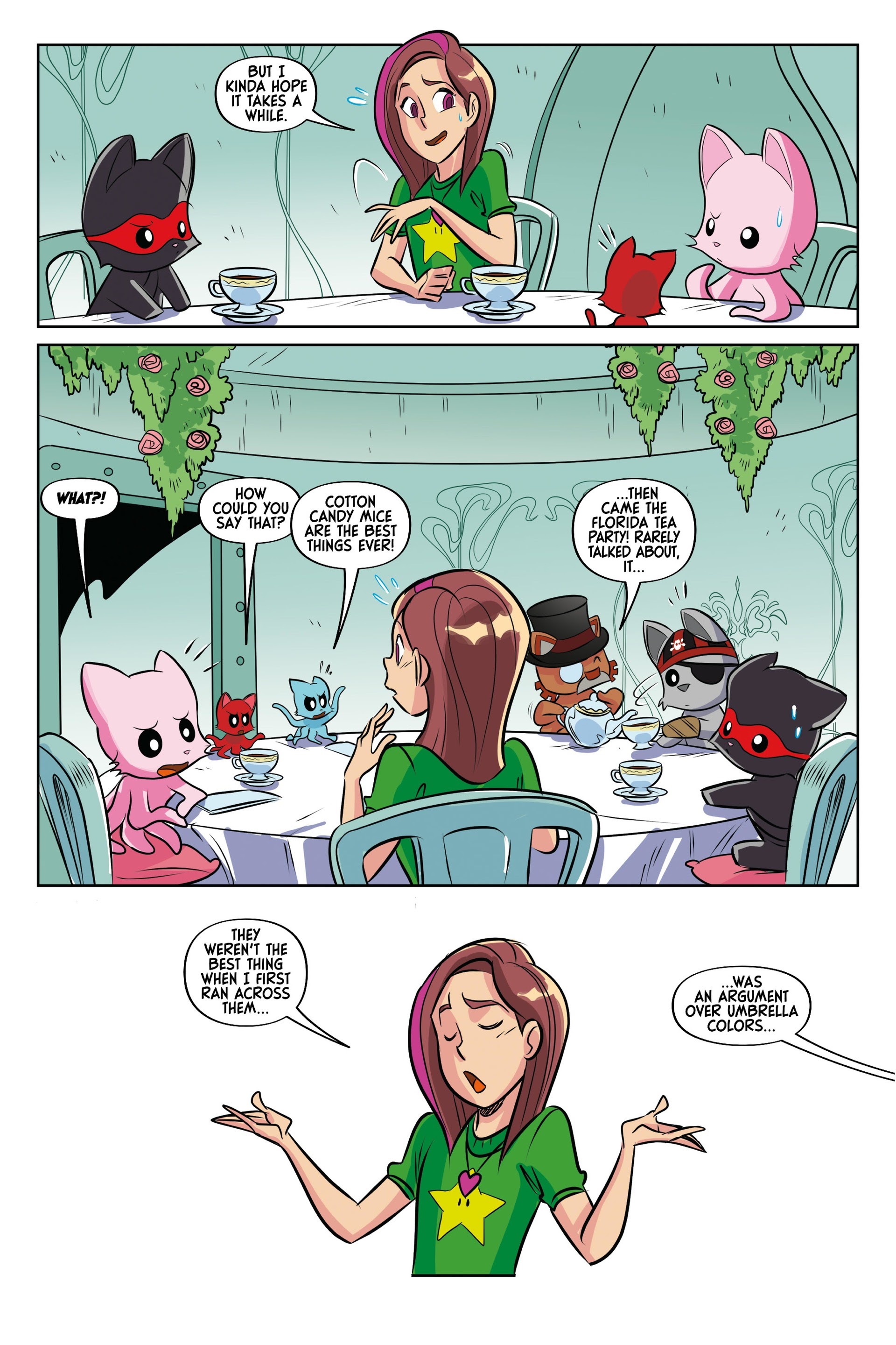 Read online Tentacle Kitty: Tales Around the Teacup comic -  Issue # TPB - 43
