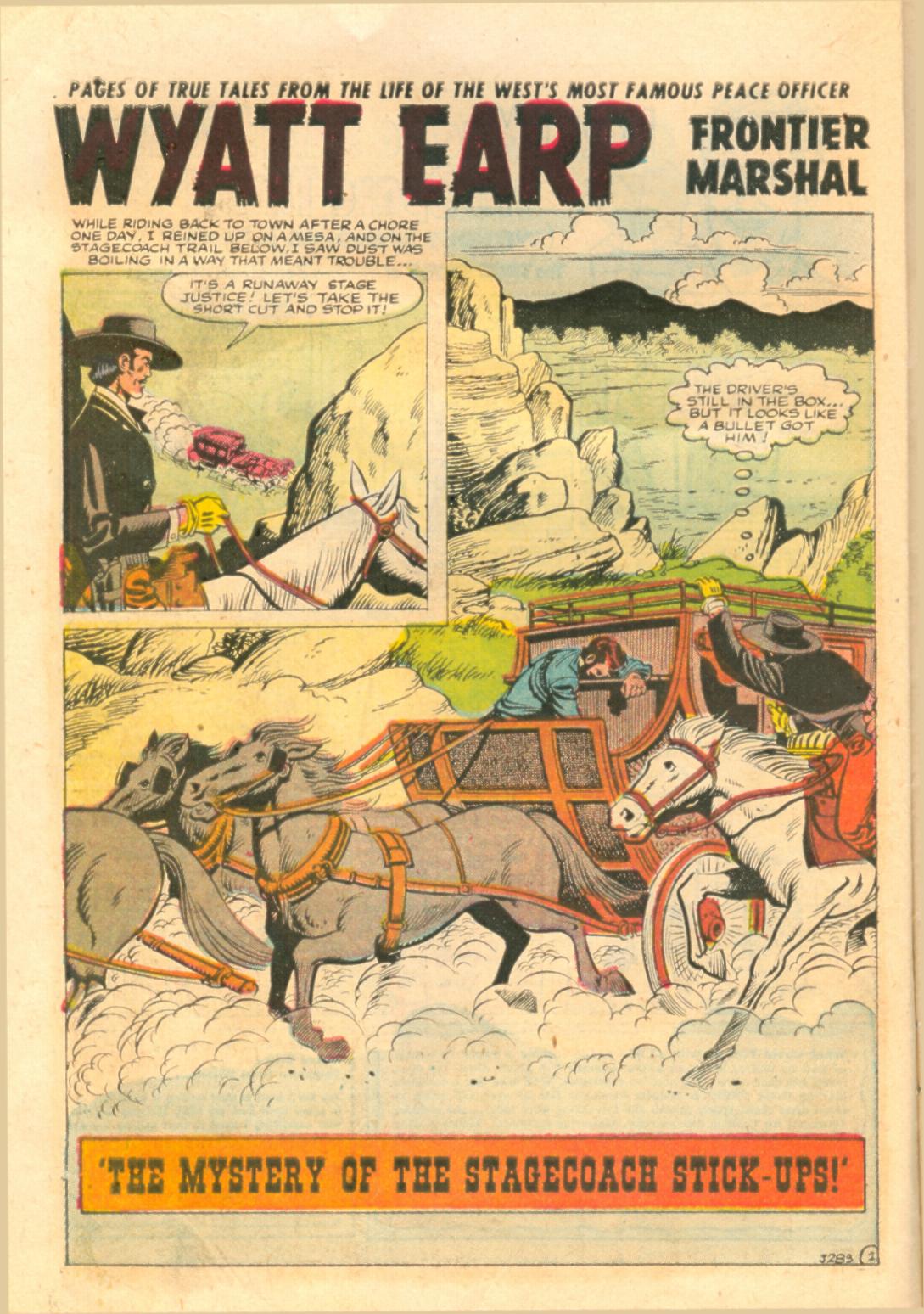 Read online Wyatt Earp comic -  Issue #5 - 10