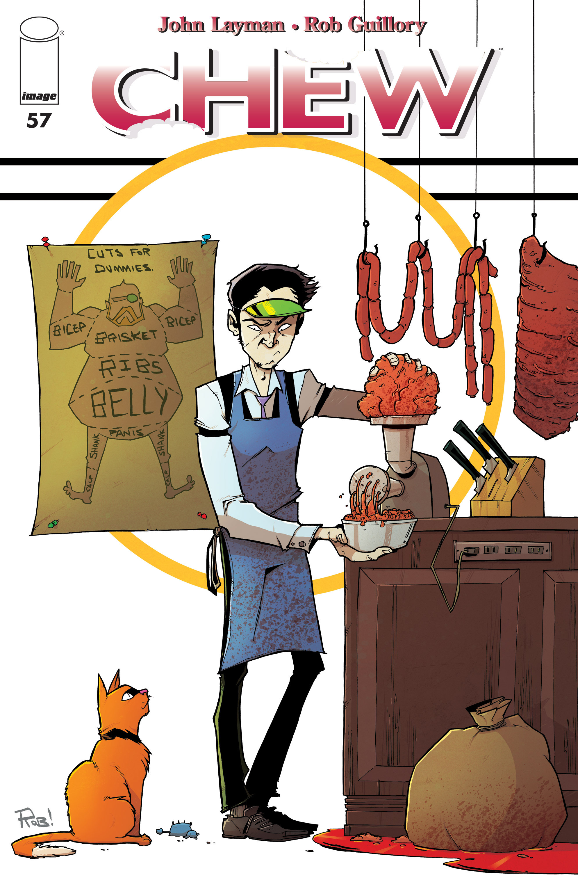 Read online Chew comic -  Issue #57 - 1