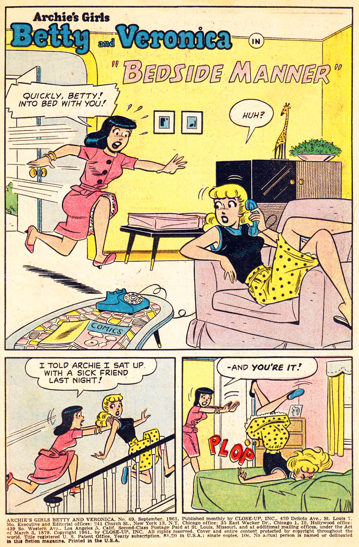 Read online Archie's Girls Betty and Veronica comic -  Issue #69 - 3