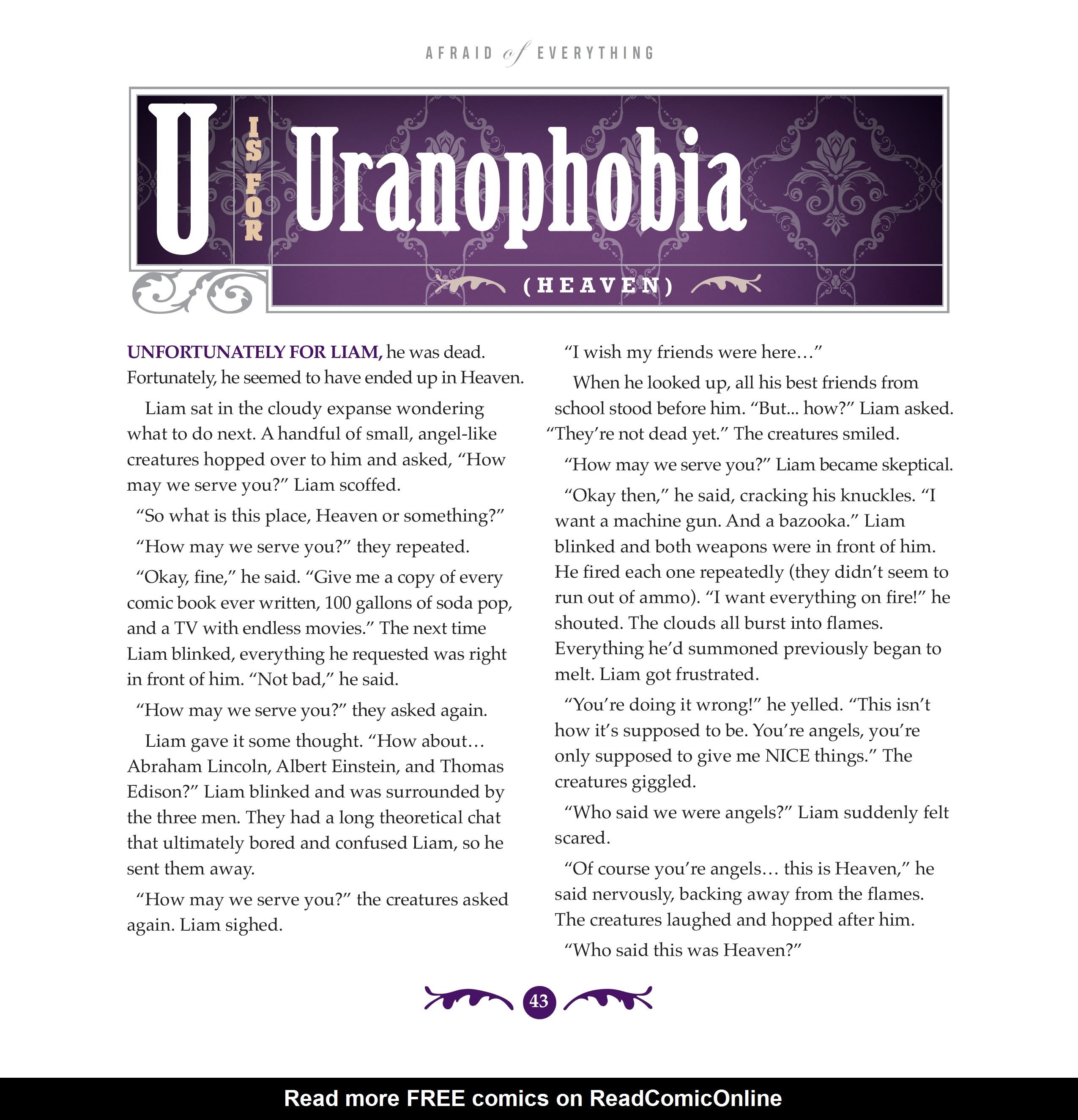 Read online Afraid of Everything comic -  Issue # TPB - 53