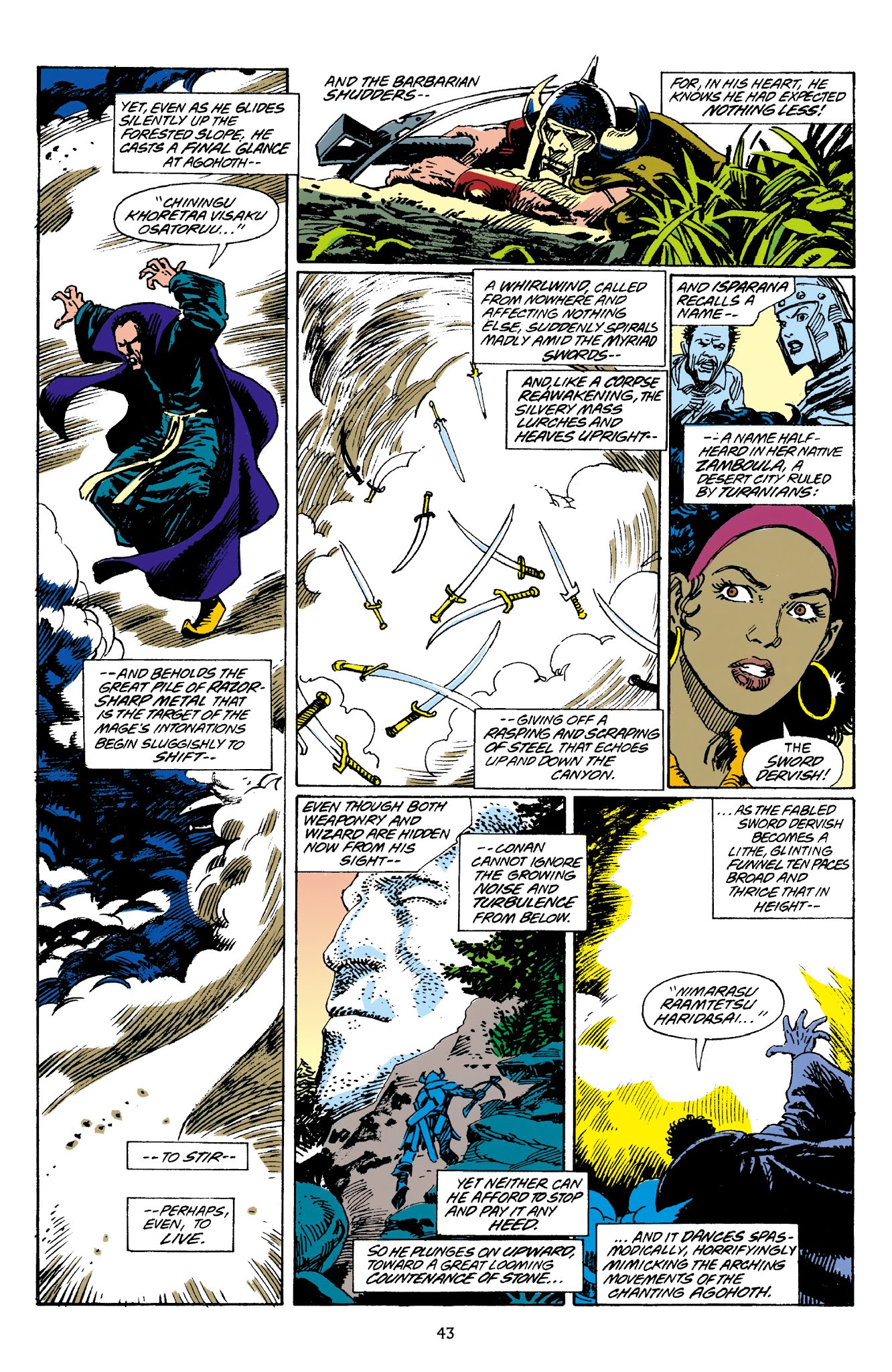 Read online The Chronicles of Conan comic -  Issue # TPB 34 (Part 1) - 42