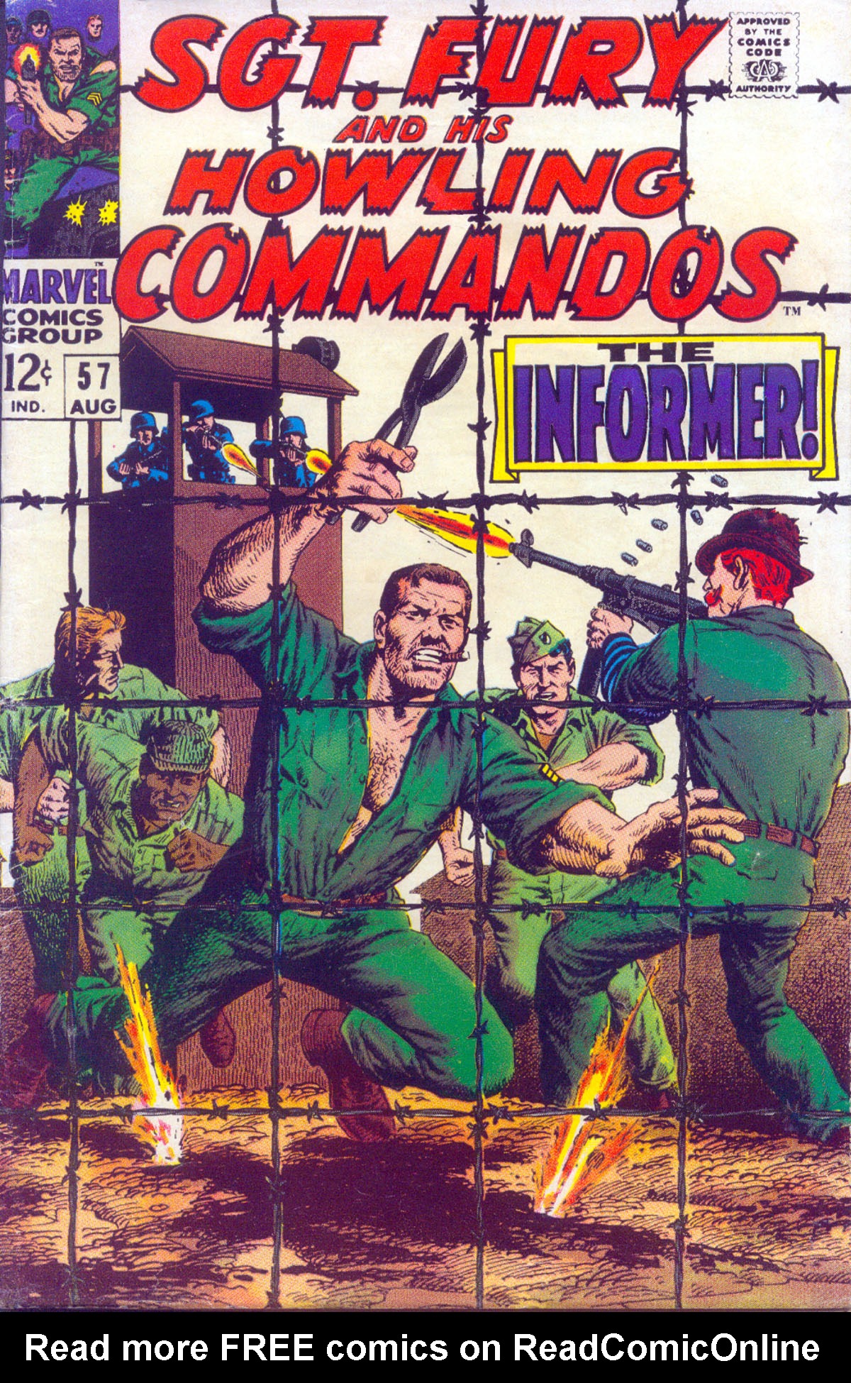 Read online Sgt. Fury comic -  Issue #57 - 1