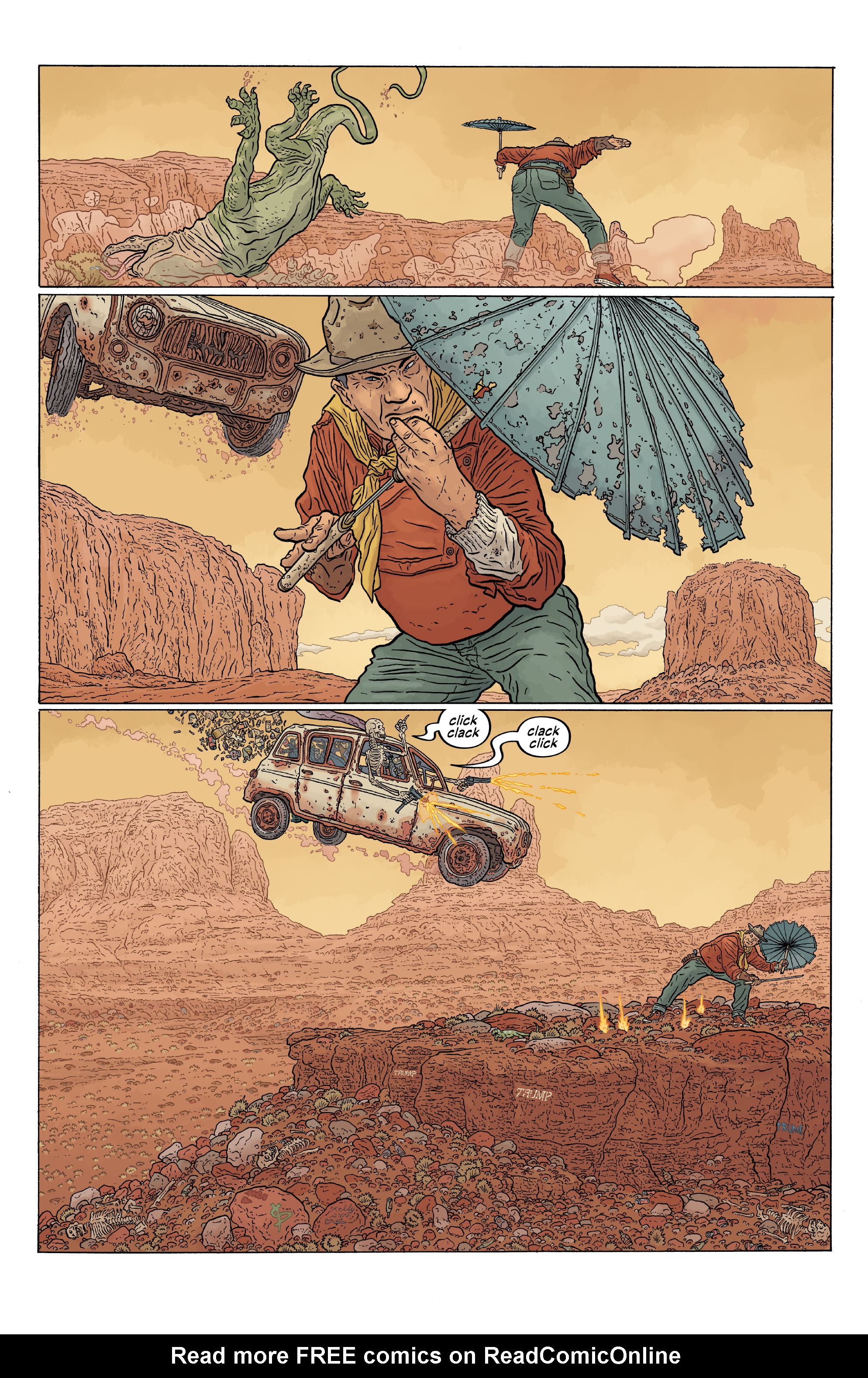 Read online Shaolin Cowboy: Cruel to Be Kin comic -  Issue #2 - 5
