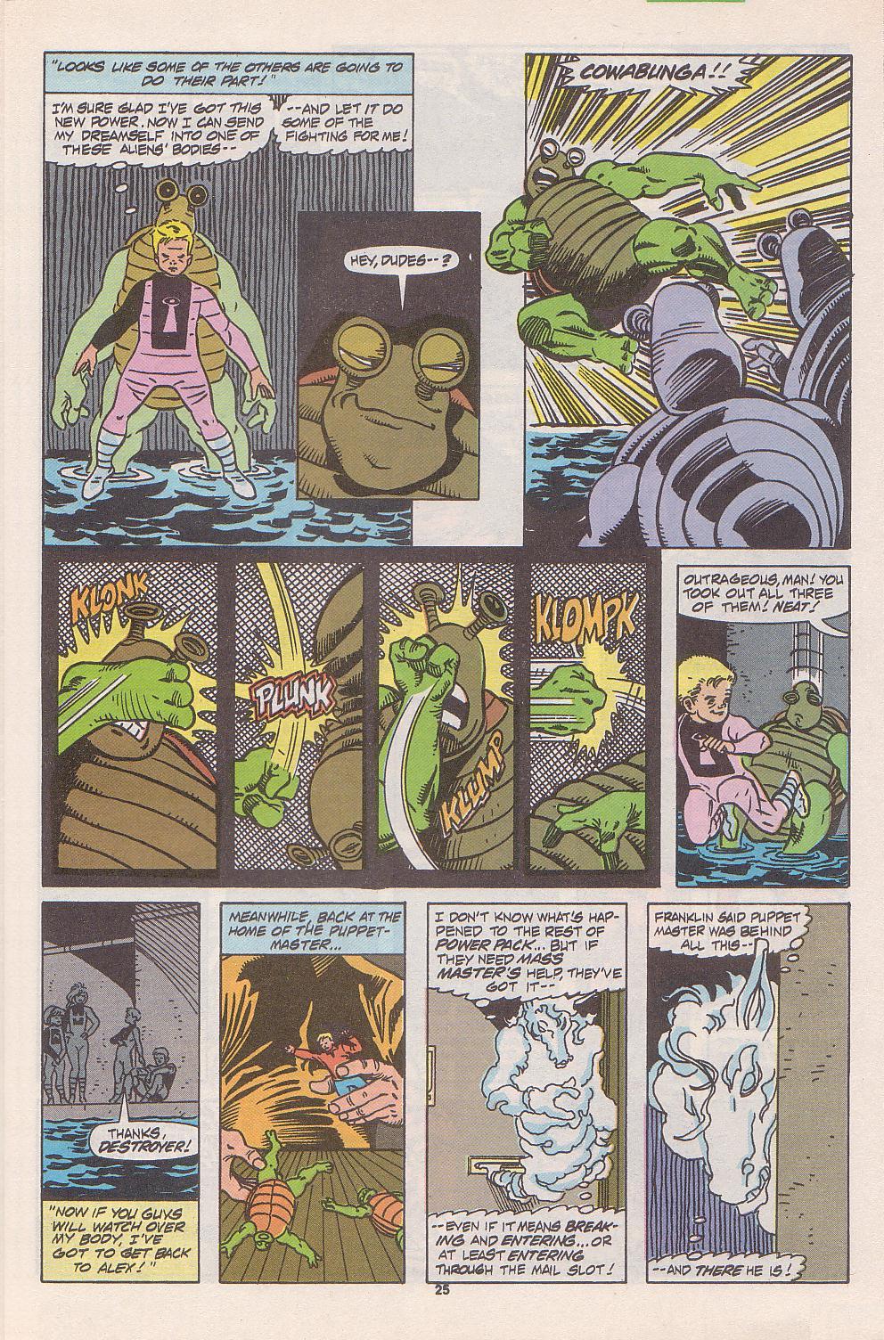 Read online Power Pack (1984) comic -  Issue #60 - 20