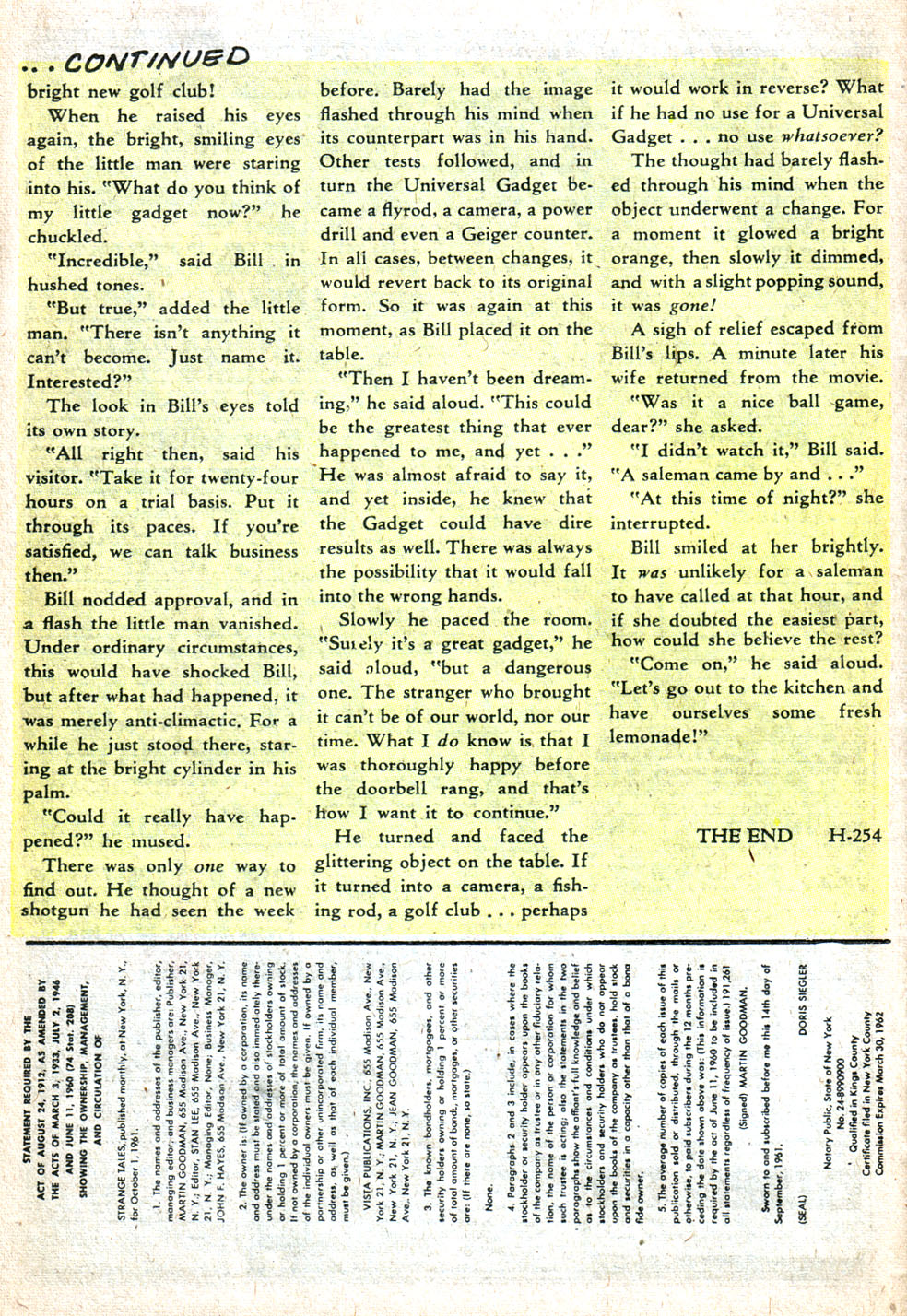 Read online Strange Tales (1951) comic -  Issue #96 - 26