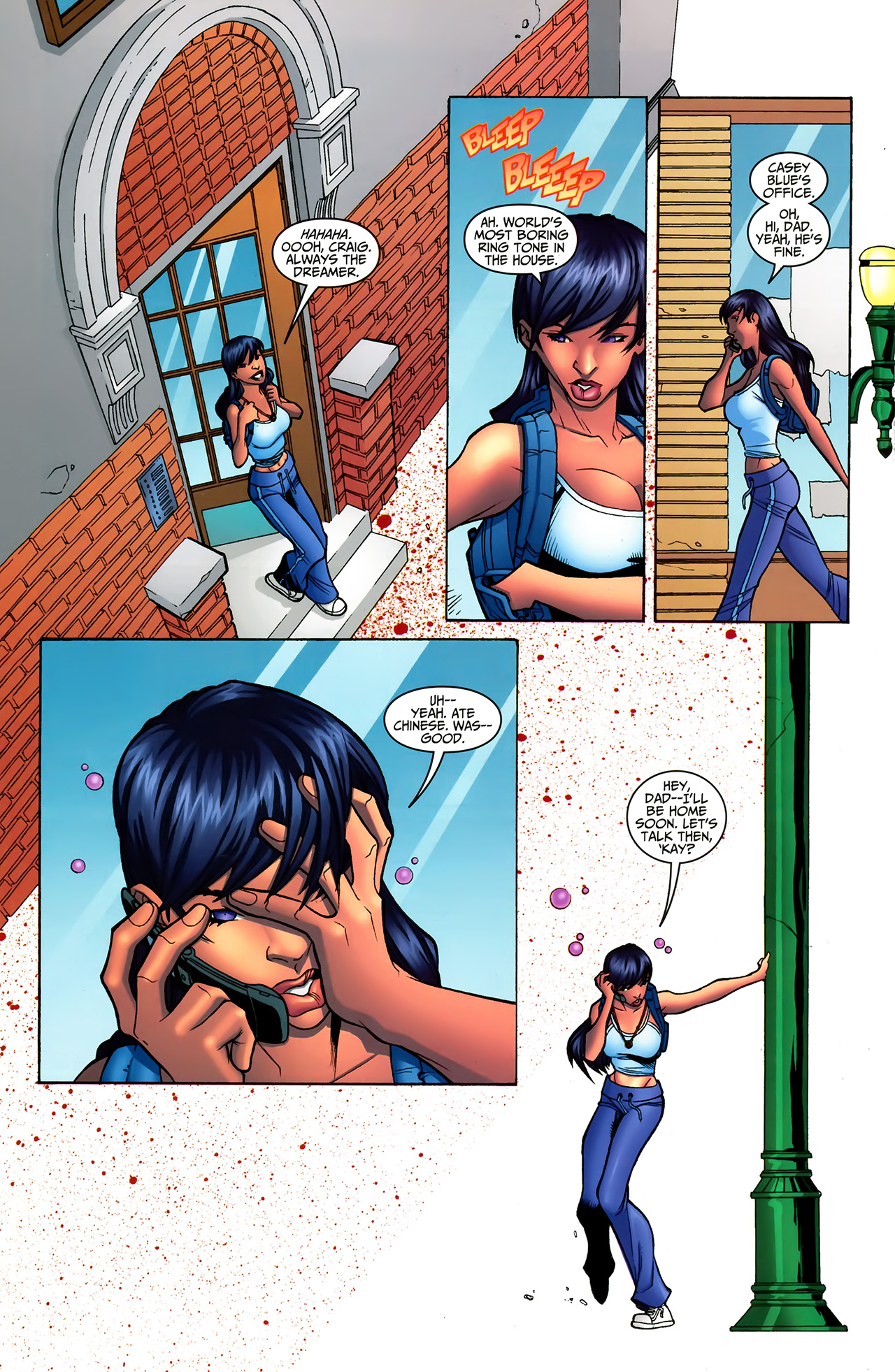 Read online Casey Blue: Beyond Tomorrow comic -  Issue #1 - 13