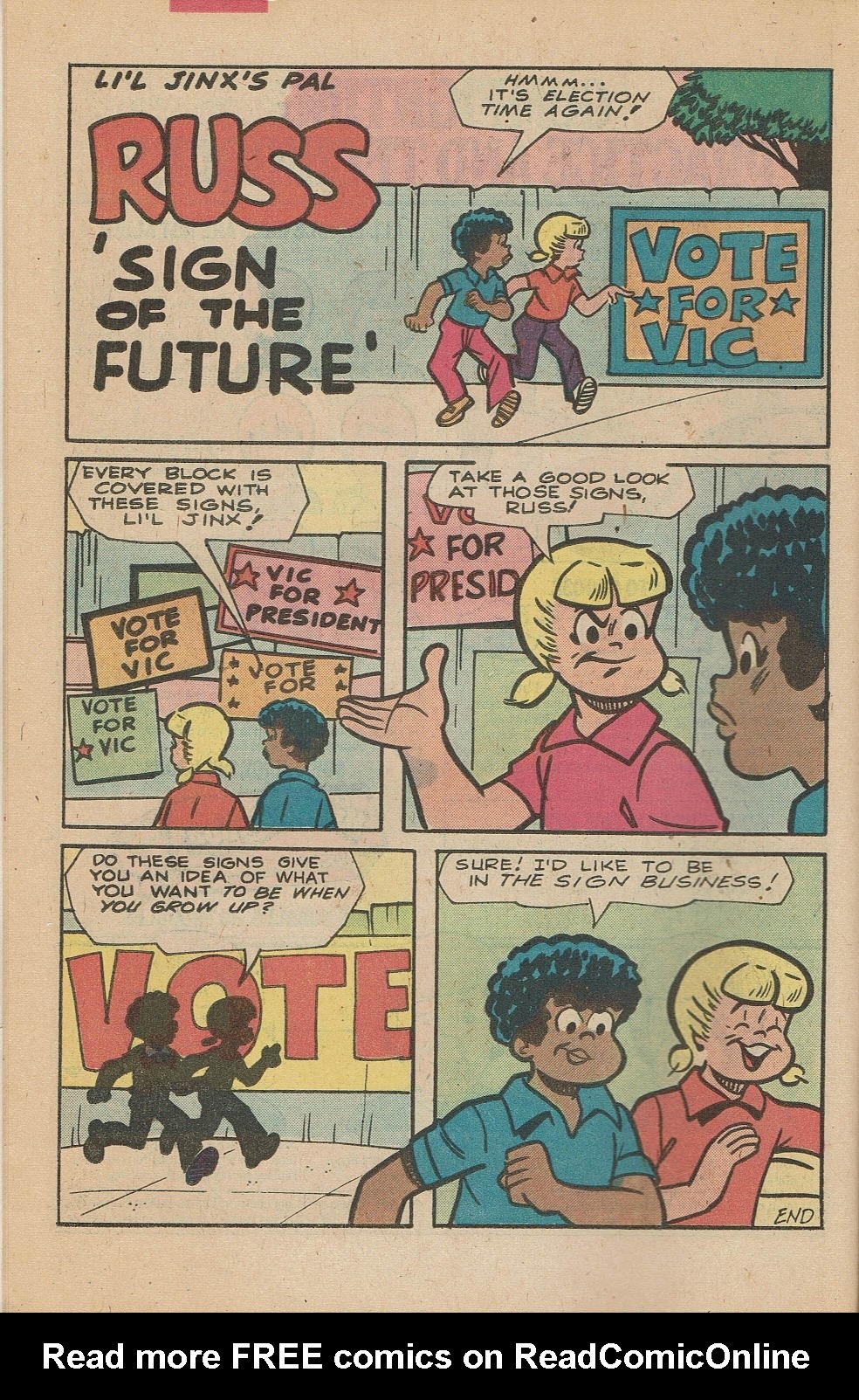 Read online Archie's TV Laugh-Out comic -  Issue #71 - 10