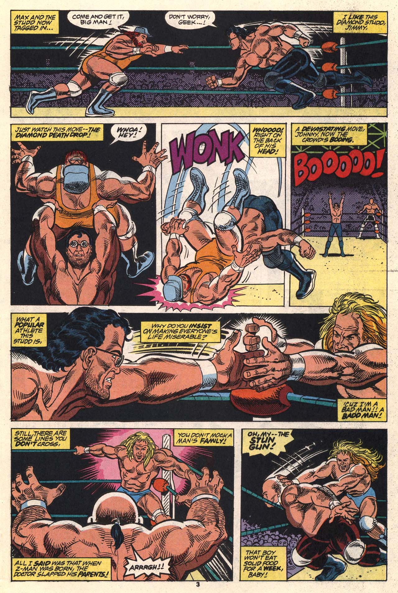 Read online WCW World Championship Wrestling comic -  Issue #4 - 5