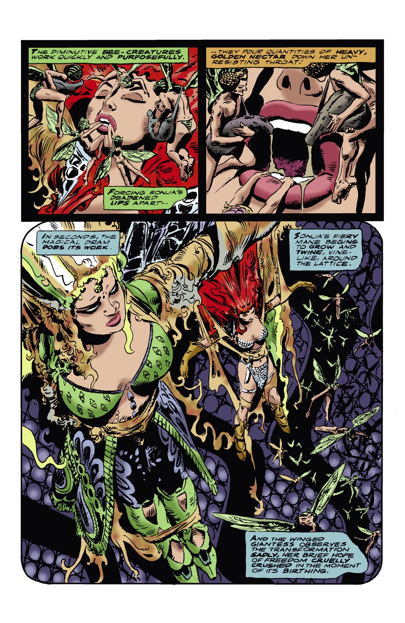Read online The Adventures of Red Sonja comic -  Issue # TPB 2 - 101