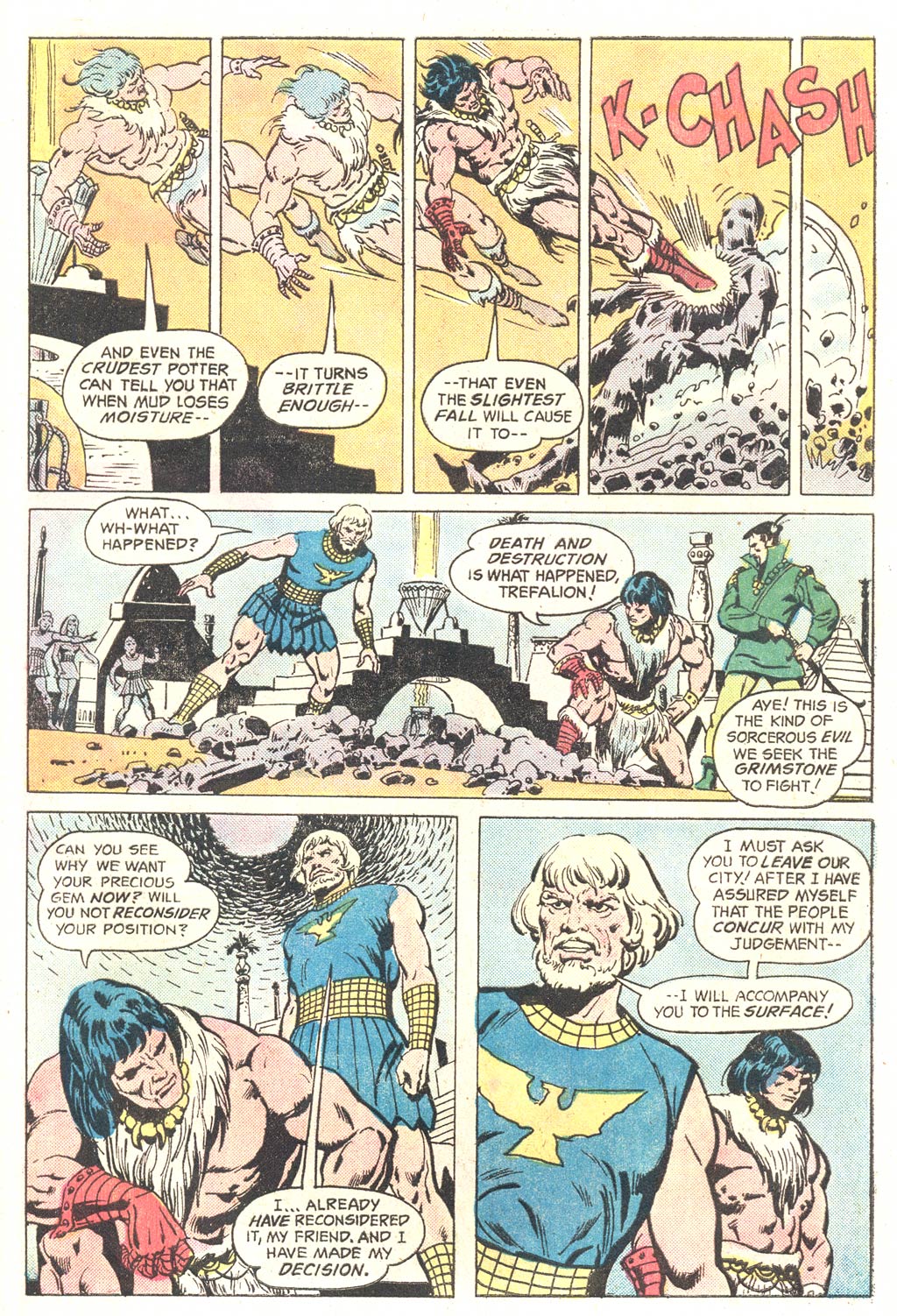 Read online Claw  The Unconquered comic -  Issue #7 - 16