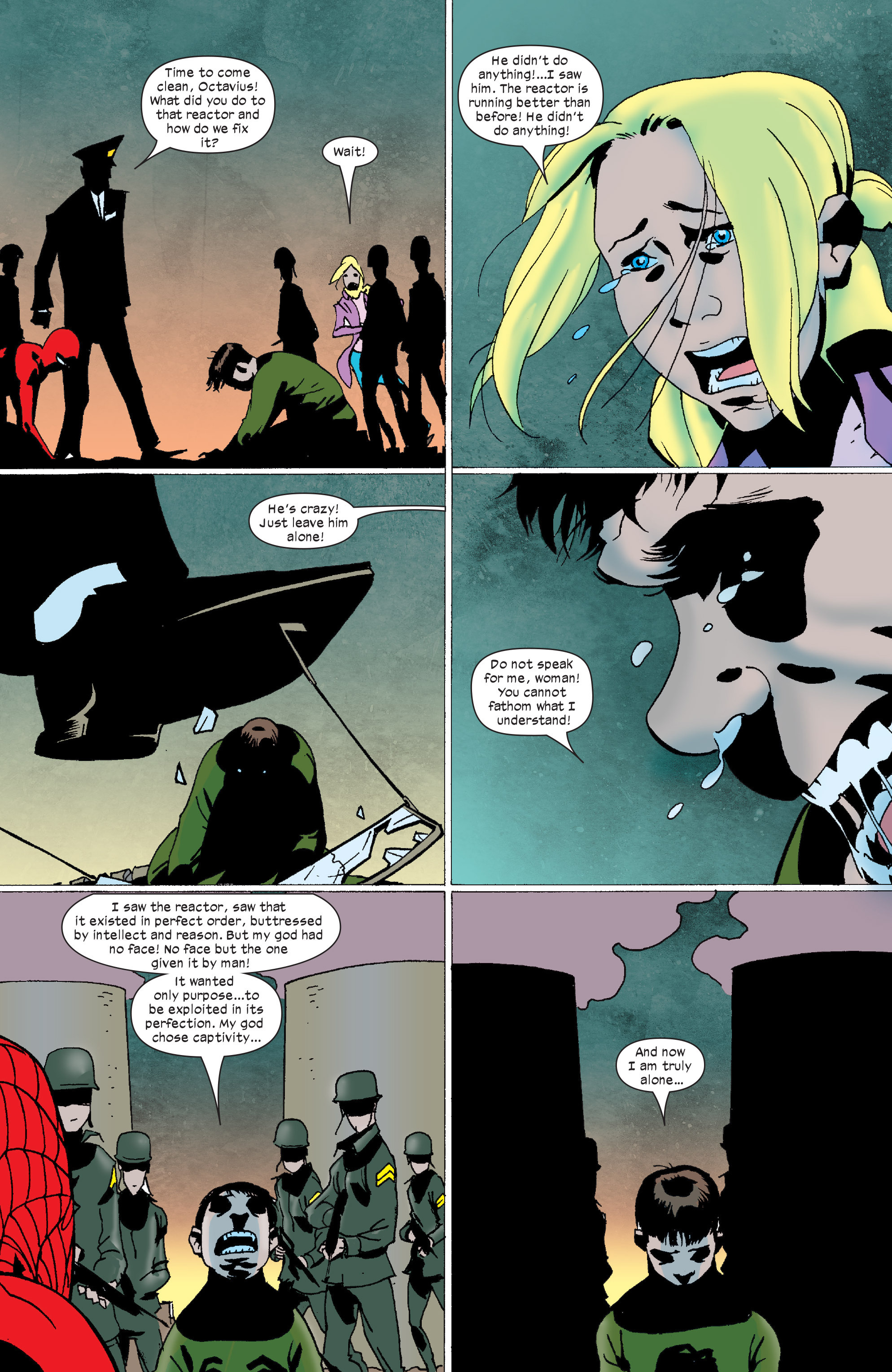 Read online Spider-Man/Doctor Octopus: Year One comic -  Issue #5 - 22