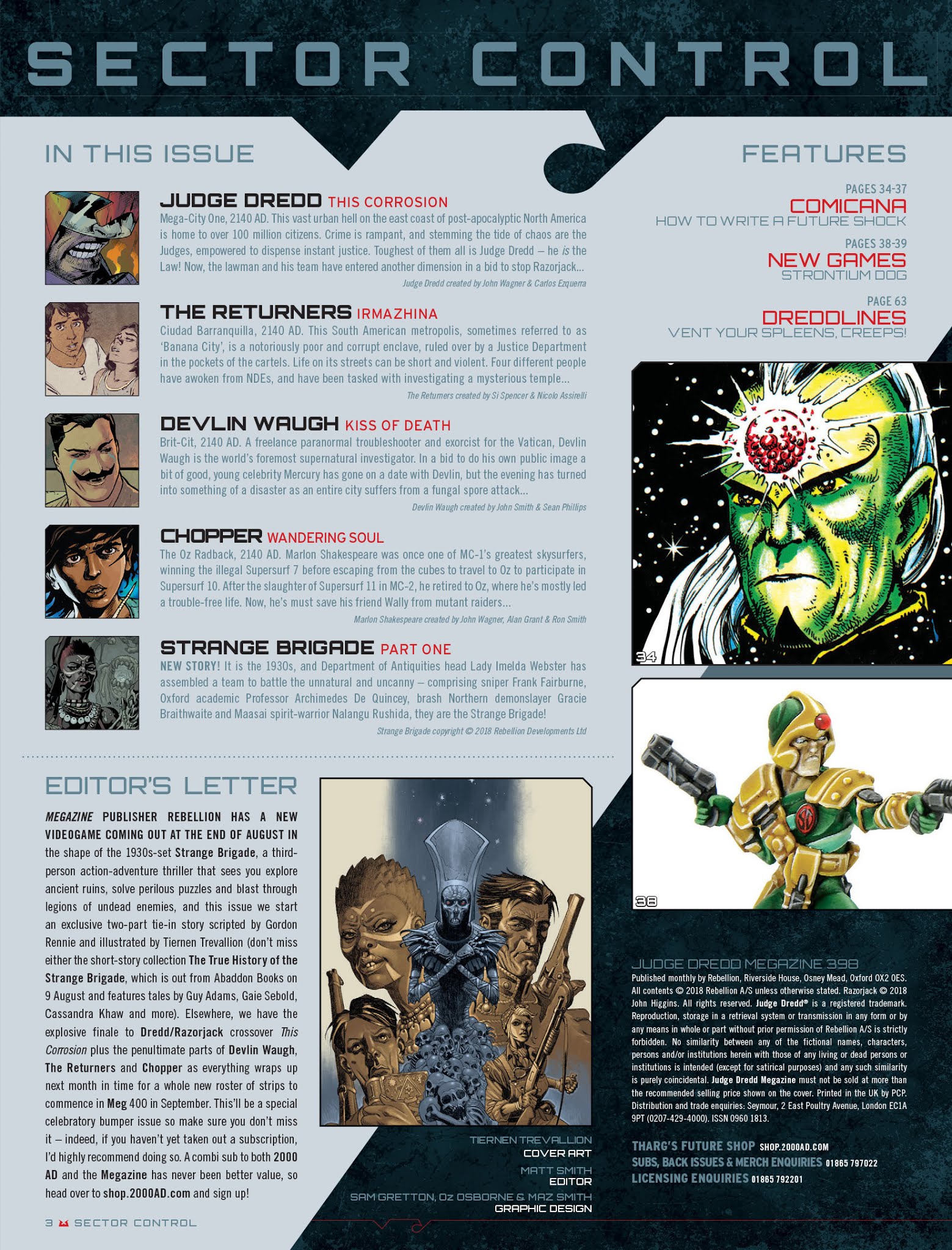 Read online Judge Dredd Megazine (Vol. 5) comic -  Issue #398 - 3