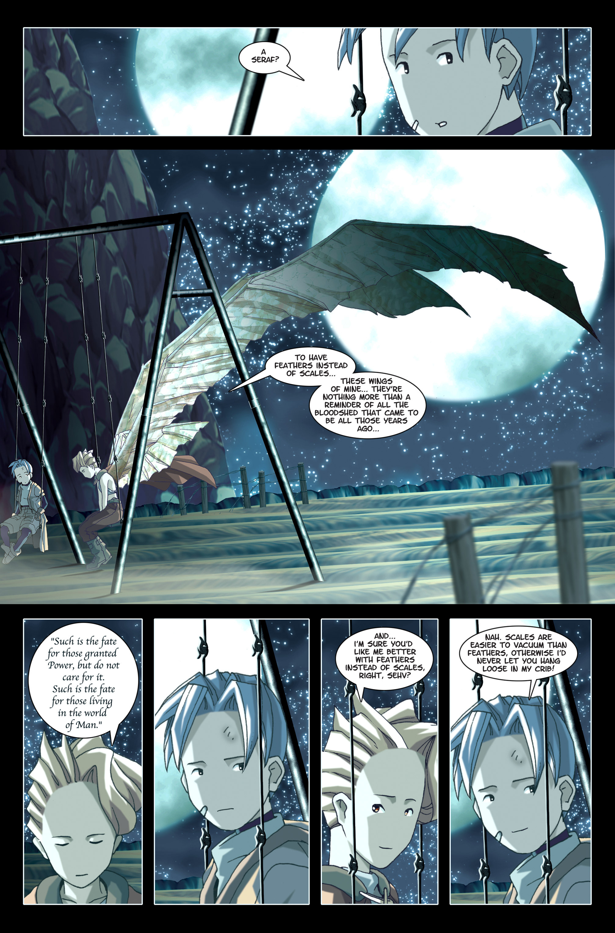 Read online Feather comic -  Issue #2 - 13