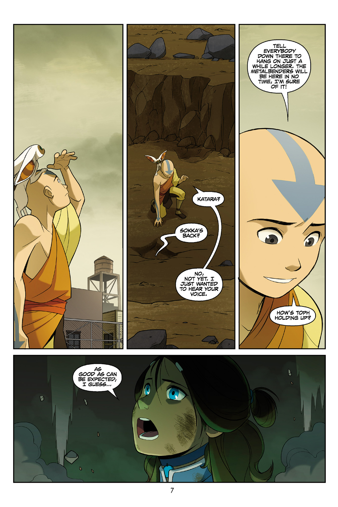 Read online Nickelodeon Avatar: The Last Airbender - The Rift comic -  Issue # Part 3 - 8