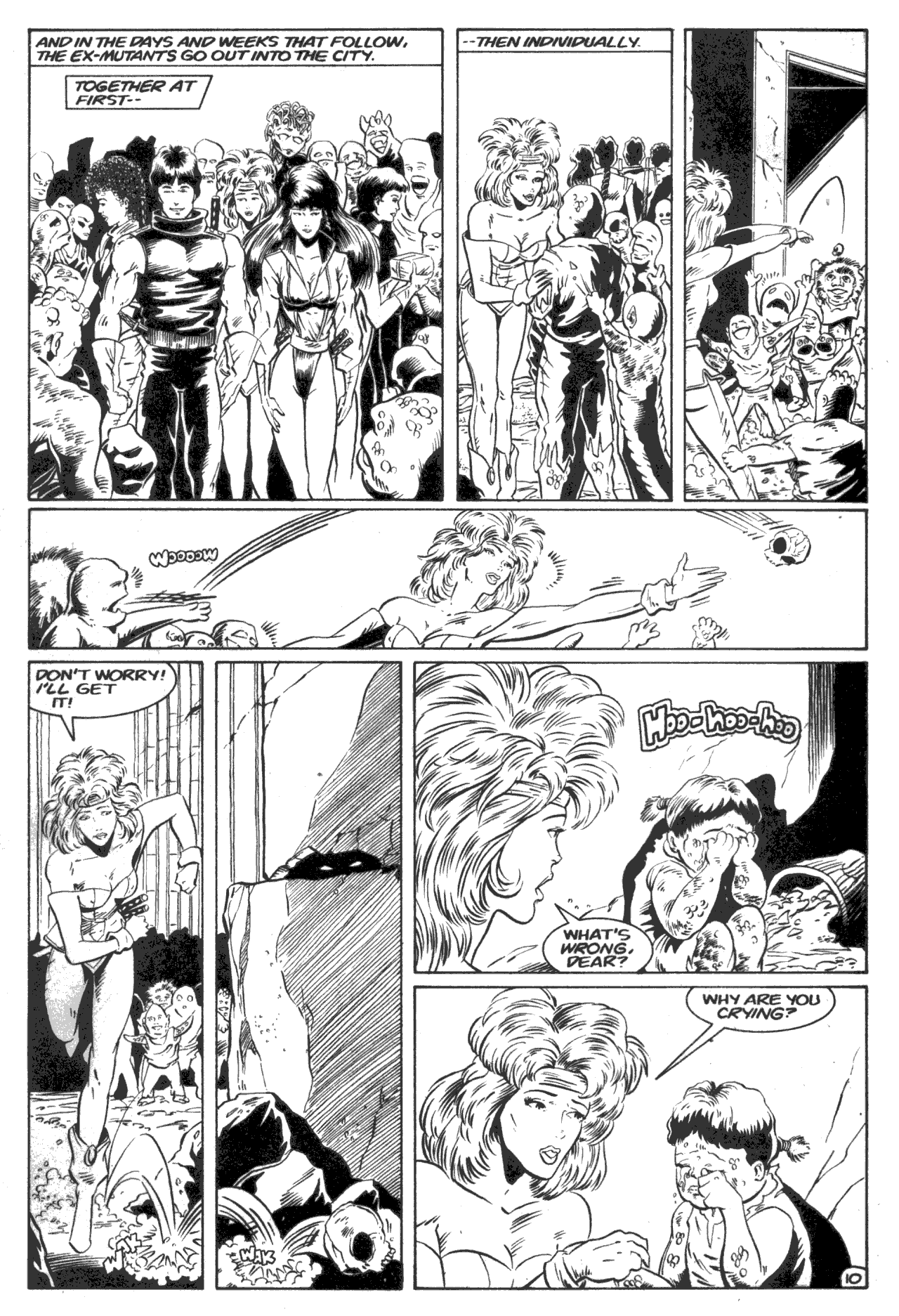 Read online Ex-Mutants (1986) comic -  Issue #6 - 15