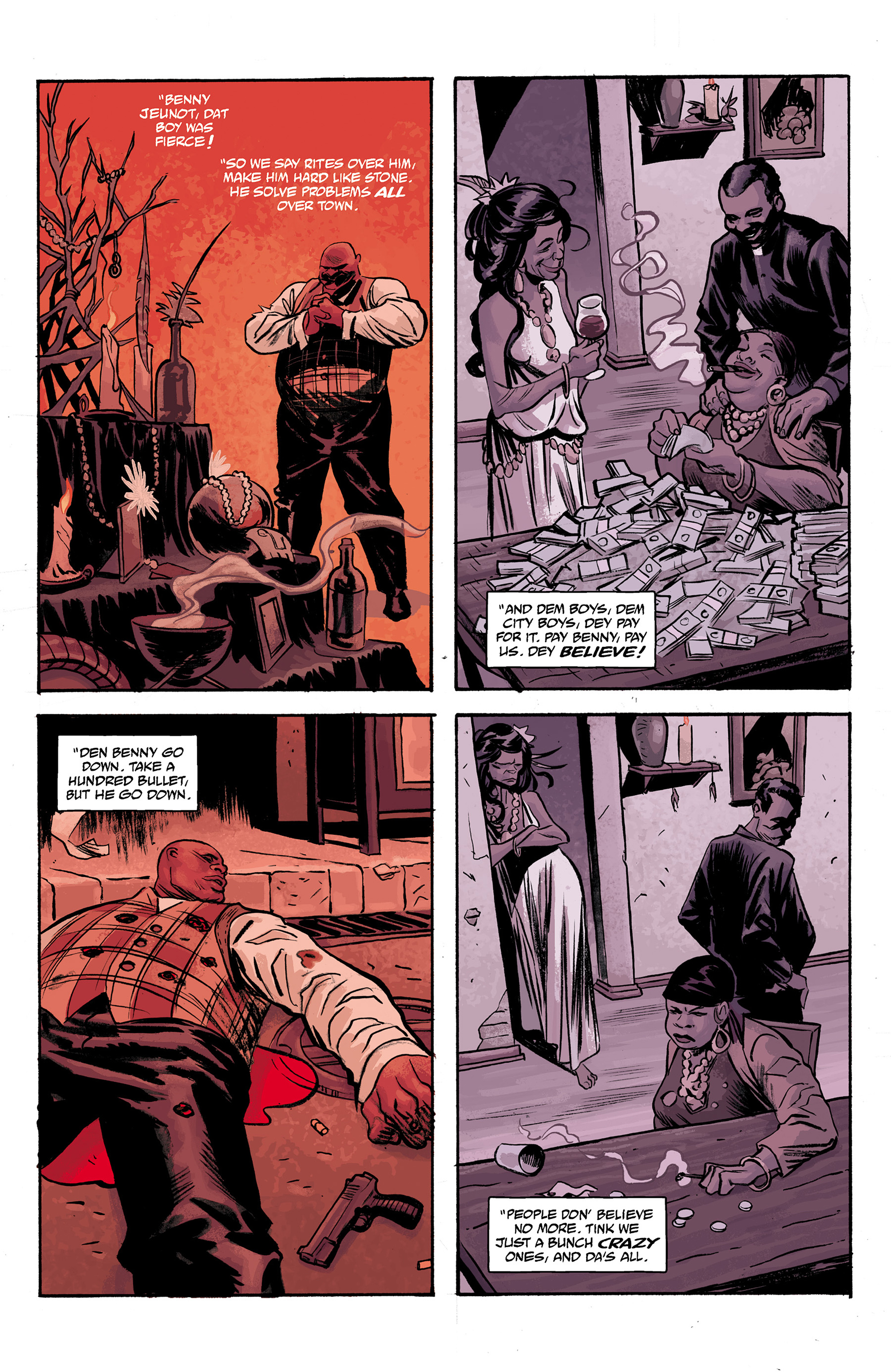 Read online Lobster Johnson: Garden of Bones comic -  Issue # Full - 14