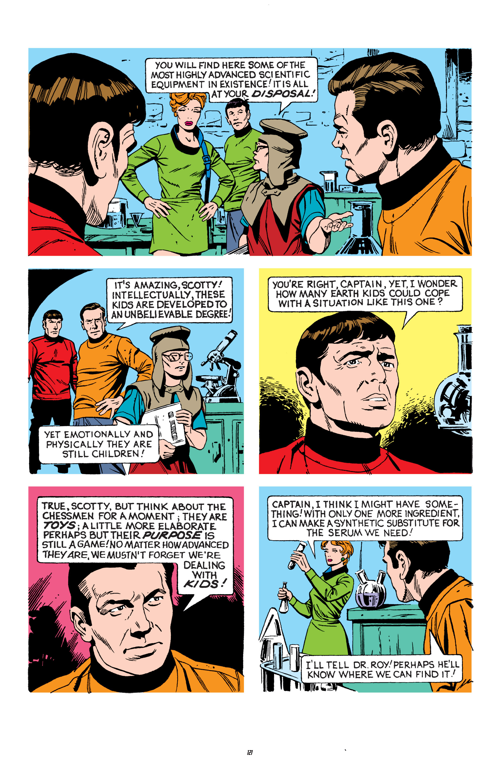 Read online Star Trek Archives comic -  Issue # TPB 4 - 121