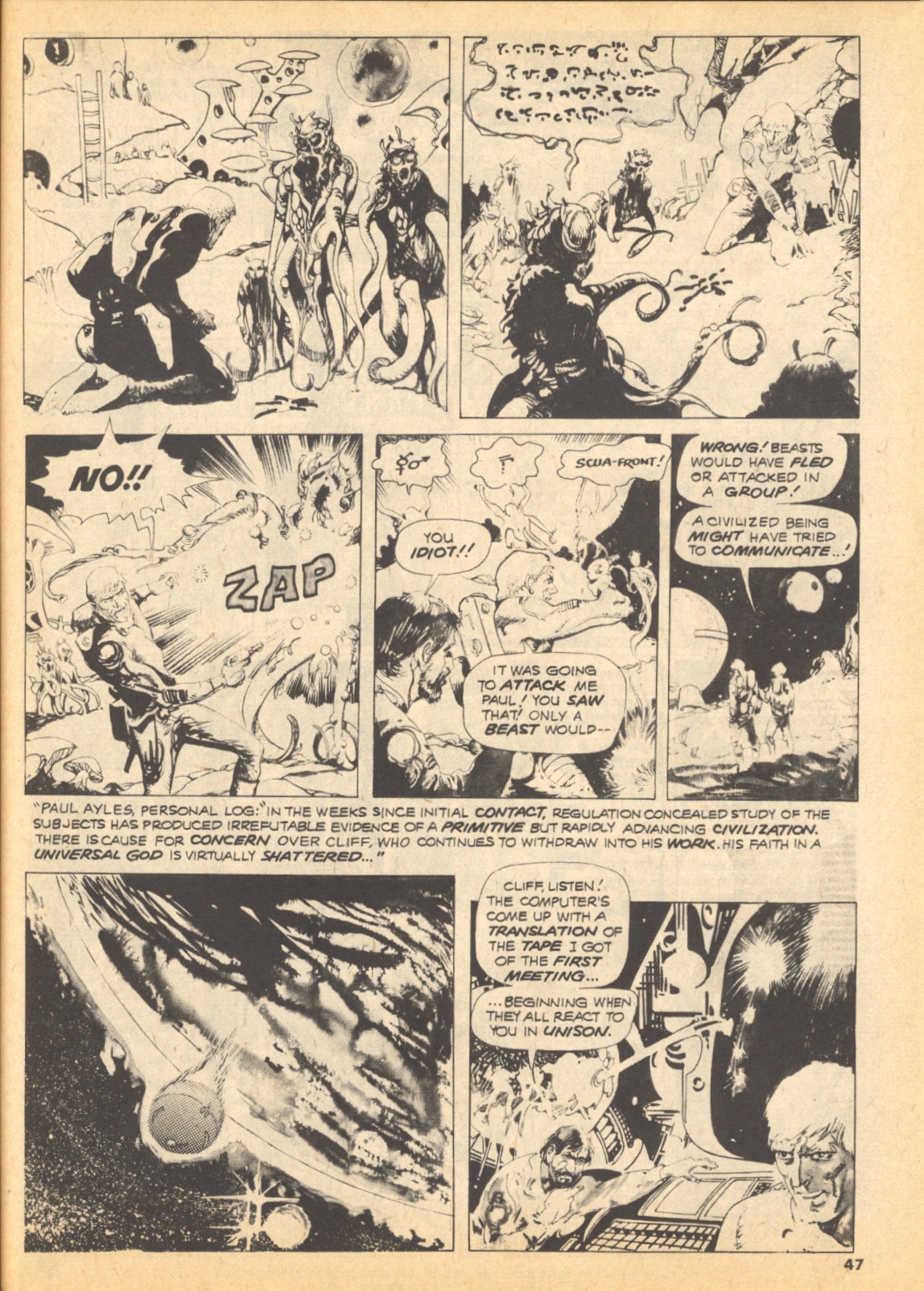 Read online Creepy (1964) comic -  Issue #82 - 47