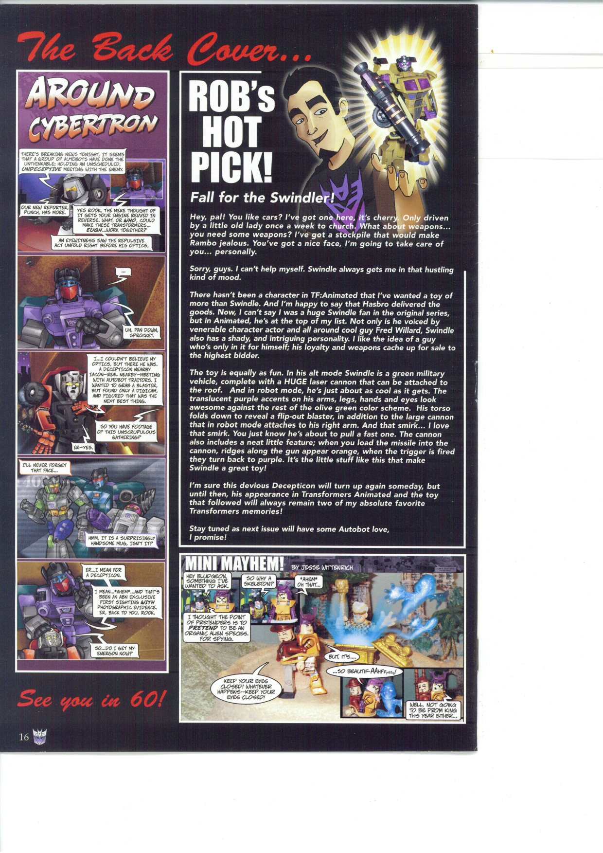 Read online Transformers: Collectors' Club comic -  Issue #26 - 16