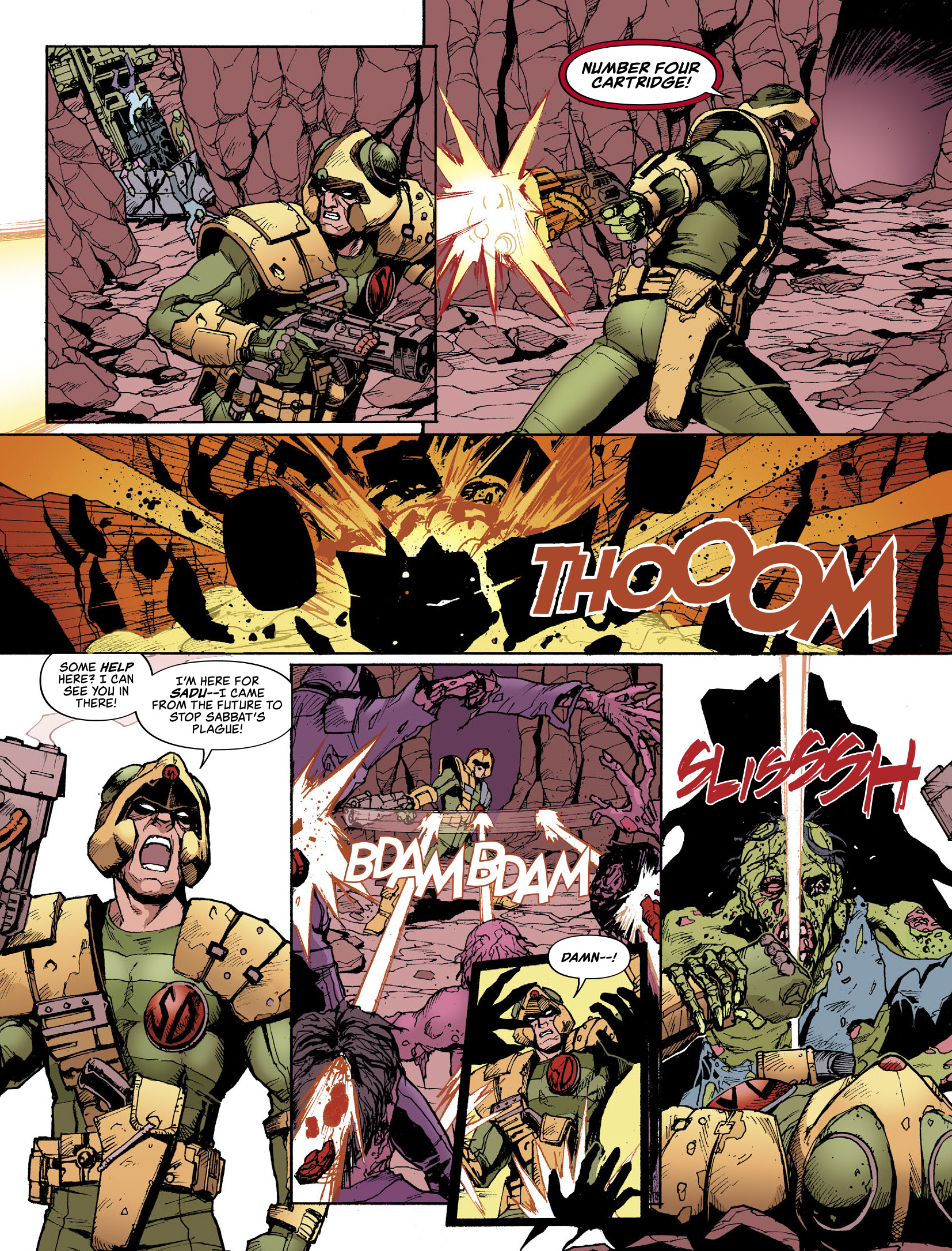 Read online Judge Dredd Megazine (Vol. 5) comic -  Issue #448 - 14