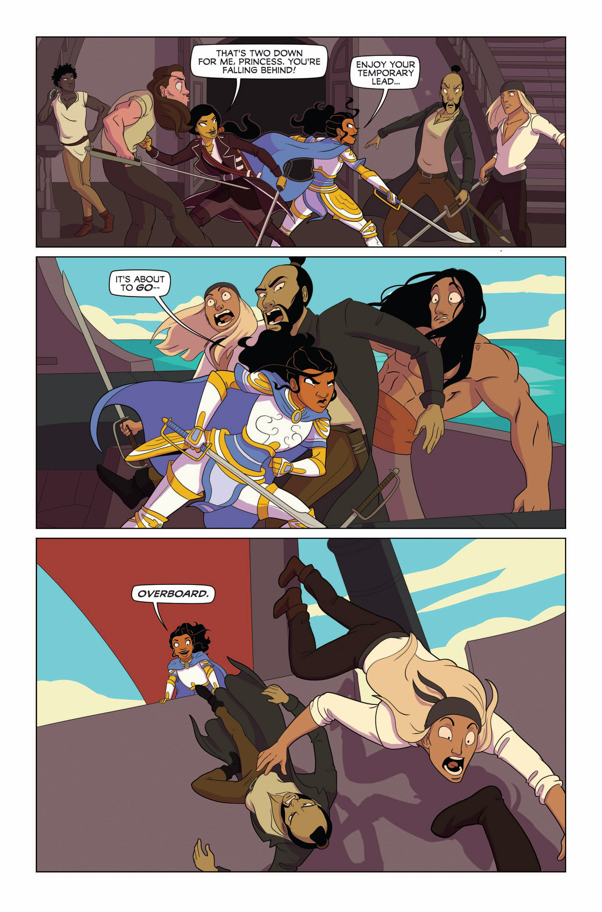 Read online Princeless: The Pirate Princess comic -  Issue # Full - 90