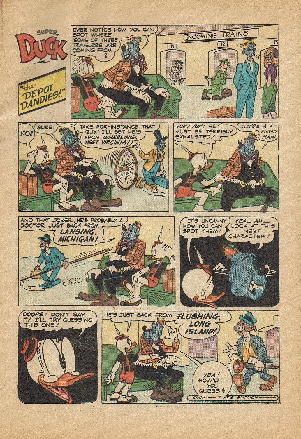 Read online Super Duck Comics comic -  Issue #66 - 17