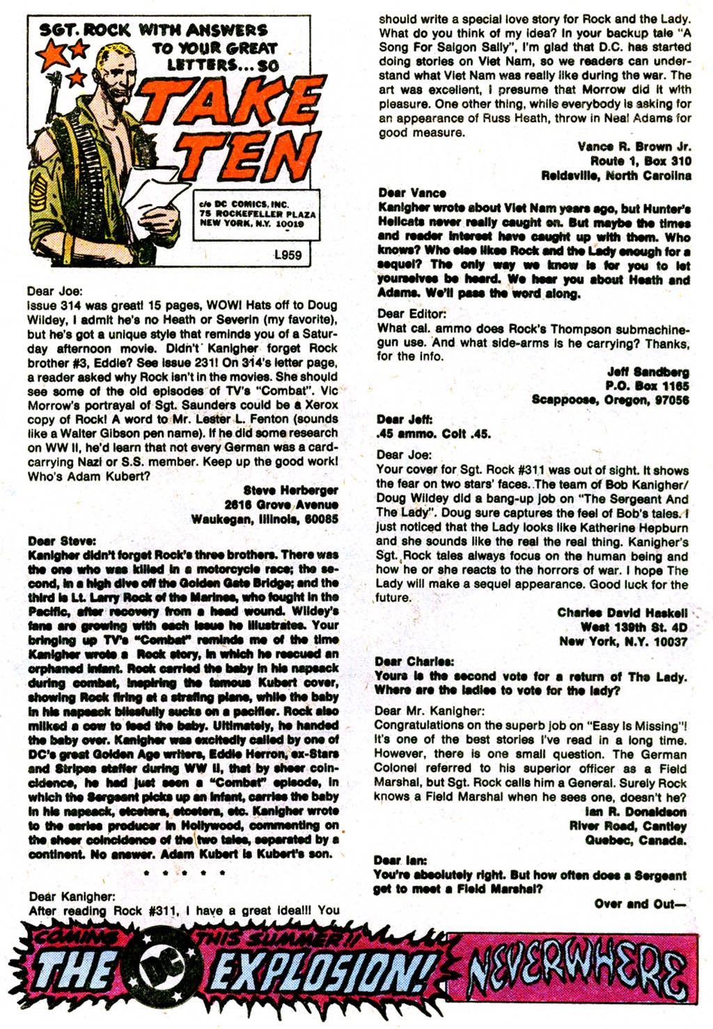 Read online Sgt. Rock comic -  Issue #318 - 30