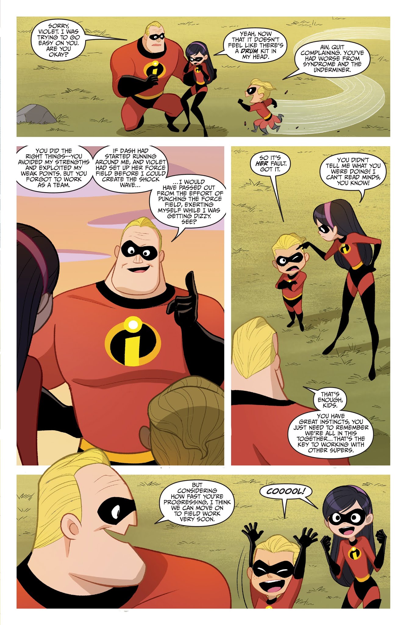 Read online Disney / Pixar The Incredibles 2: Crisis In Mid-Life! & Other Stories comic -  Issue #2 - 5