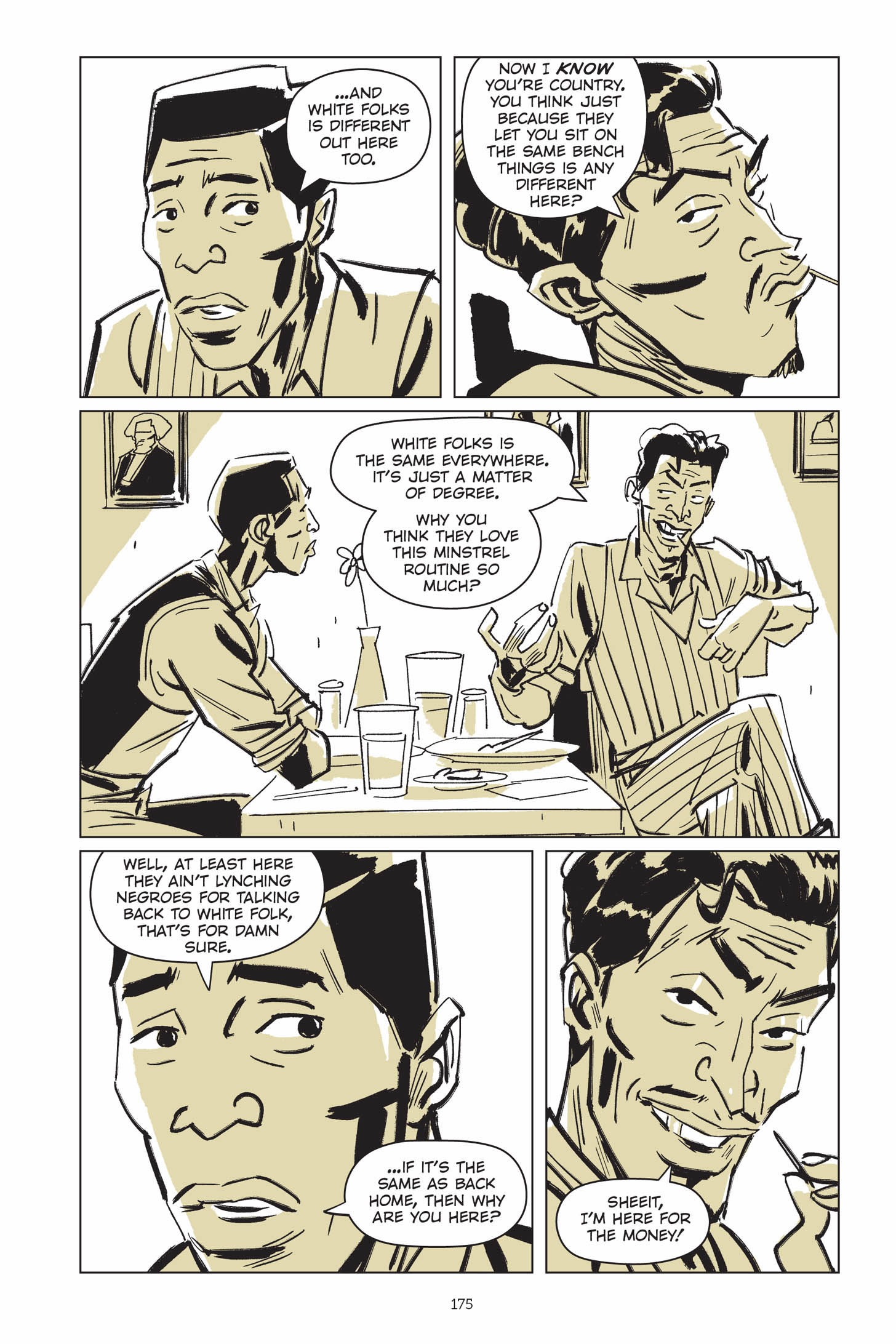 Read online Now Let Me Fly: A Portrait of Eugene Bullard comic -  Issue # TPB (Part 2) - 76