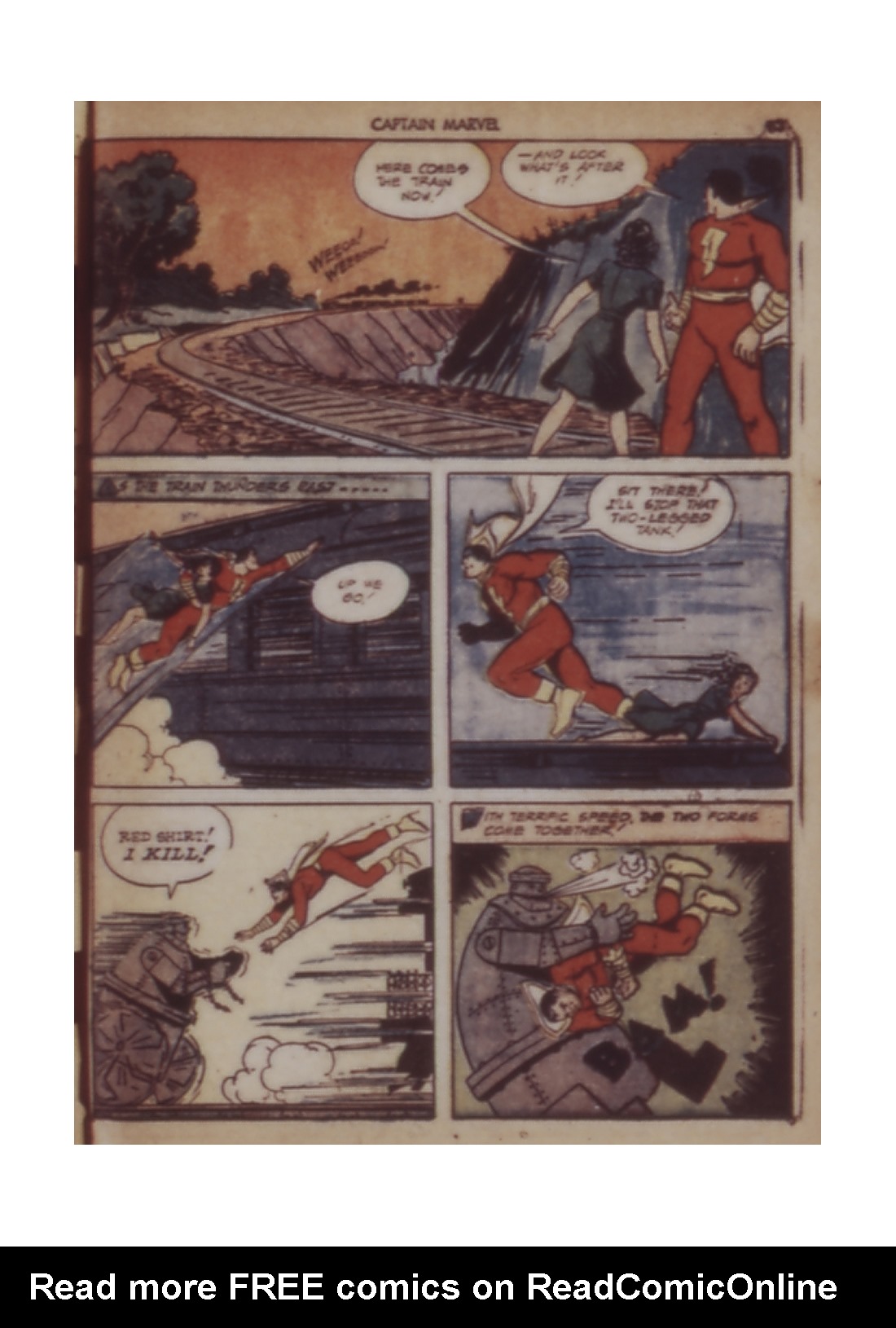 Read online Captain Marvel Adventures comic -  Issue #15 - 64