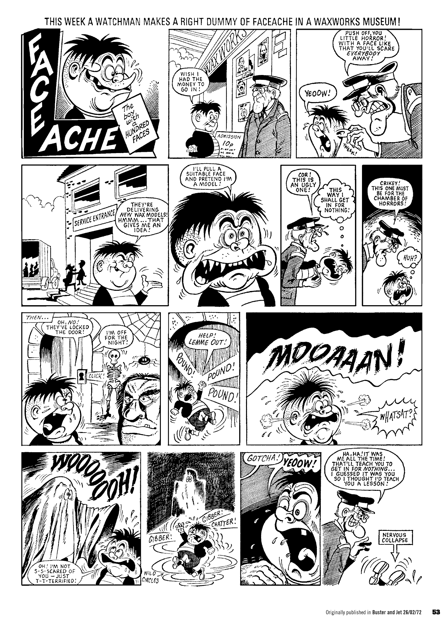 Read online Faceache: The First Hundred Scrunges comic -  Issue # TPB 1 - 55