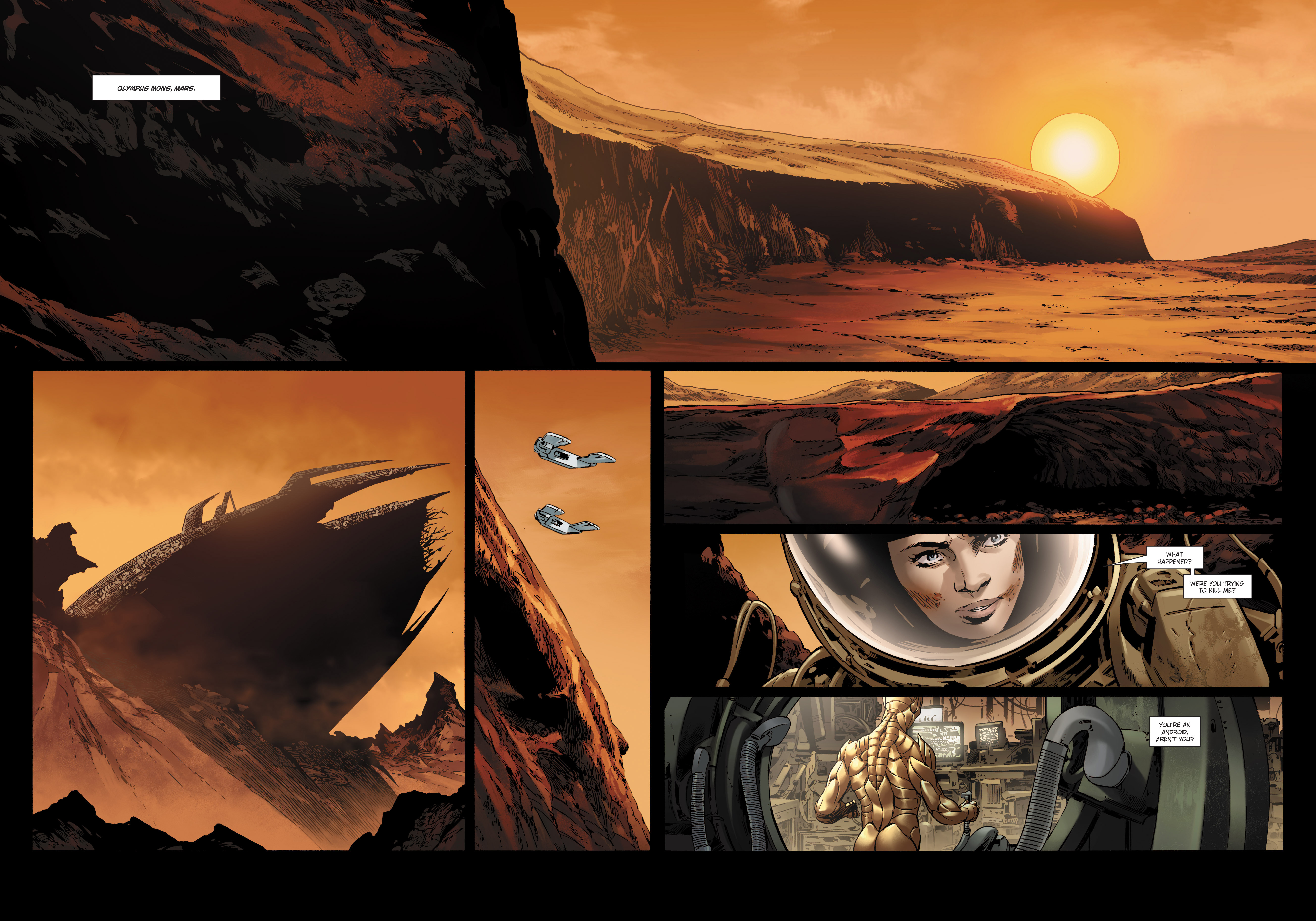 Read online Olympus Mons Vol. 1: Anomaly One comic -  Issue #5 - 10